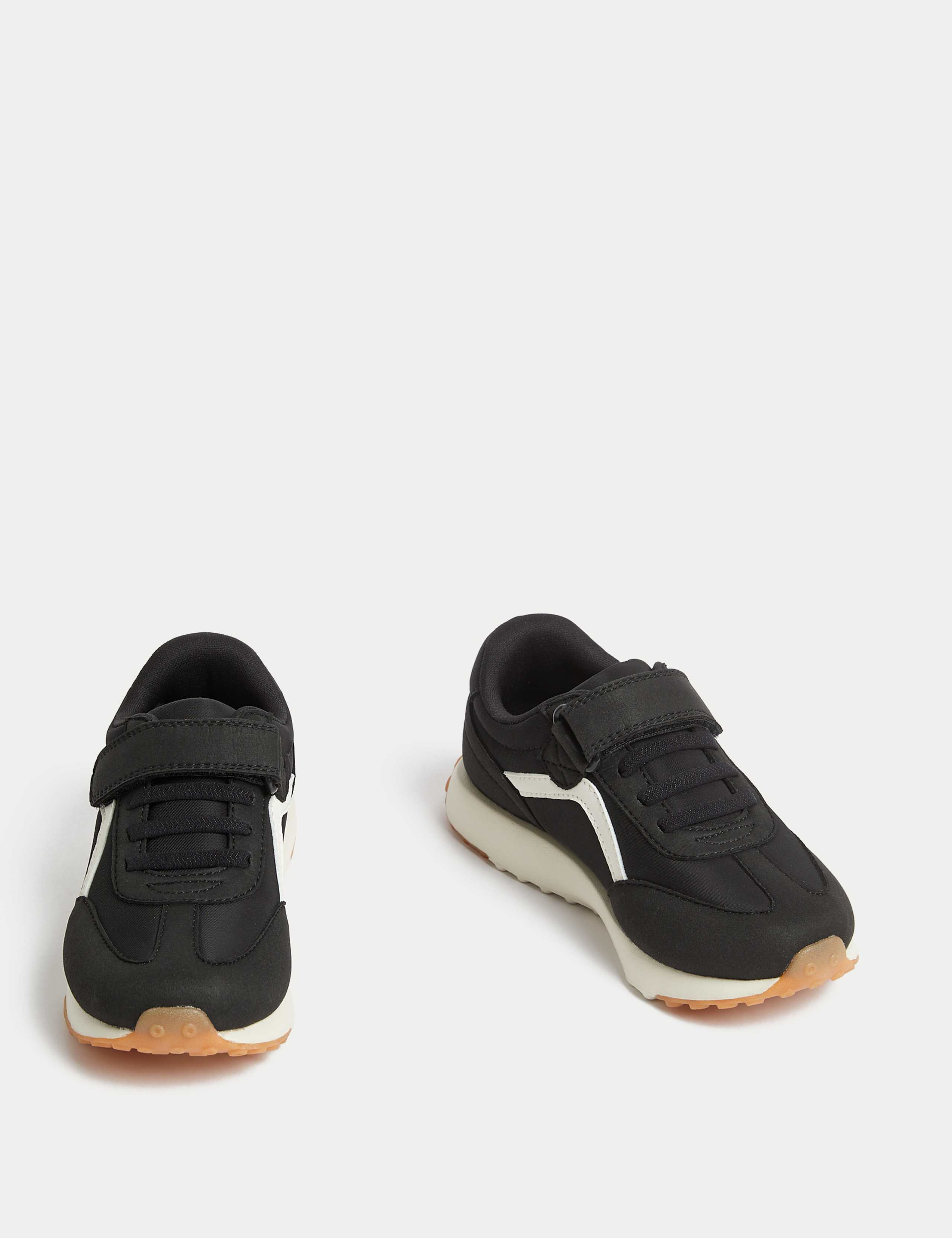 Kids' Colour Block Riptape Trainers (4 Small - 2 Large) 2 of 4