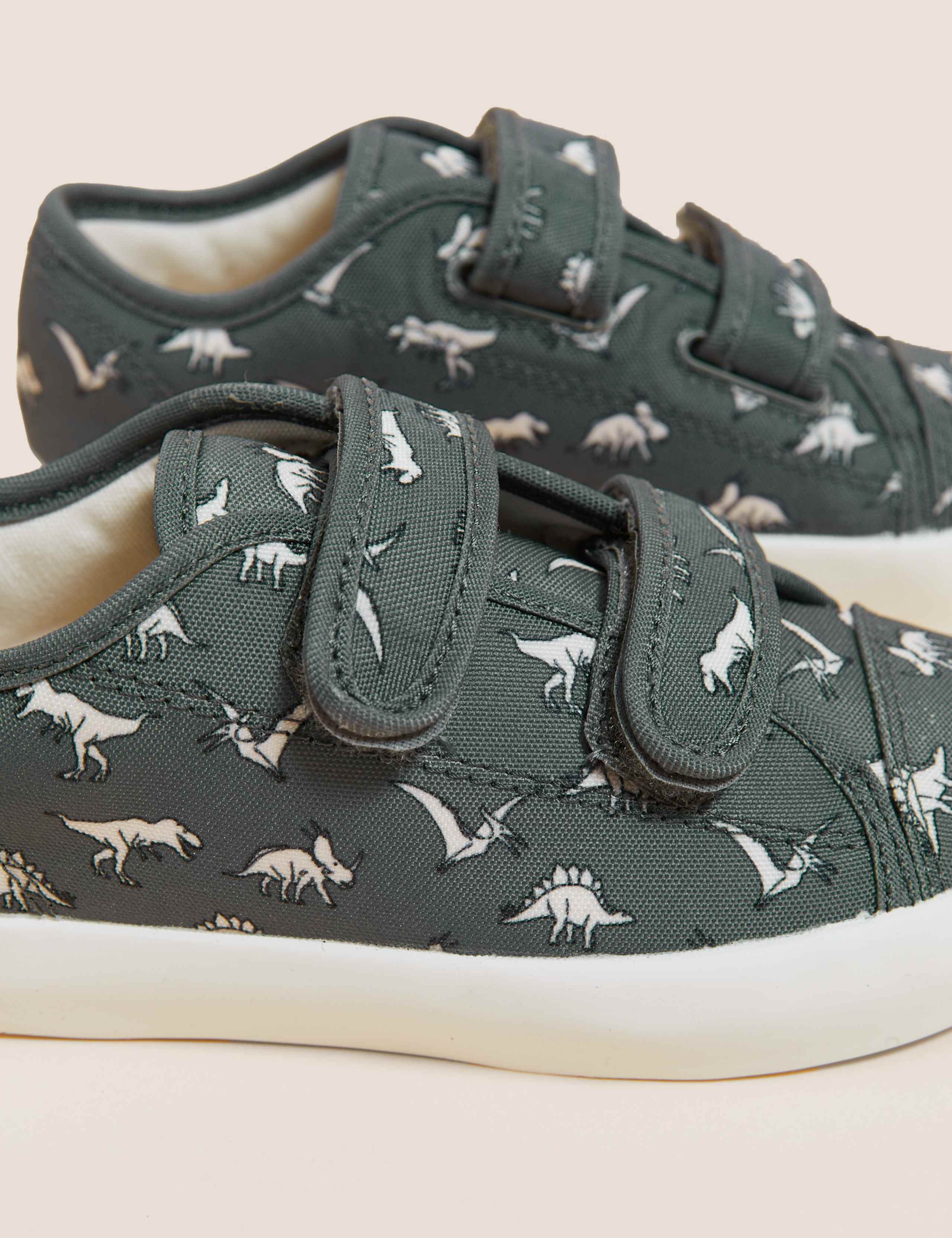 Kids' Dinosaur Riptape Trainers (5 Small - 12 Small) 3 of 5