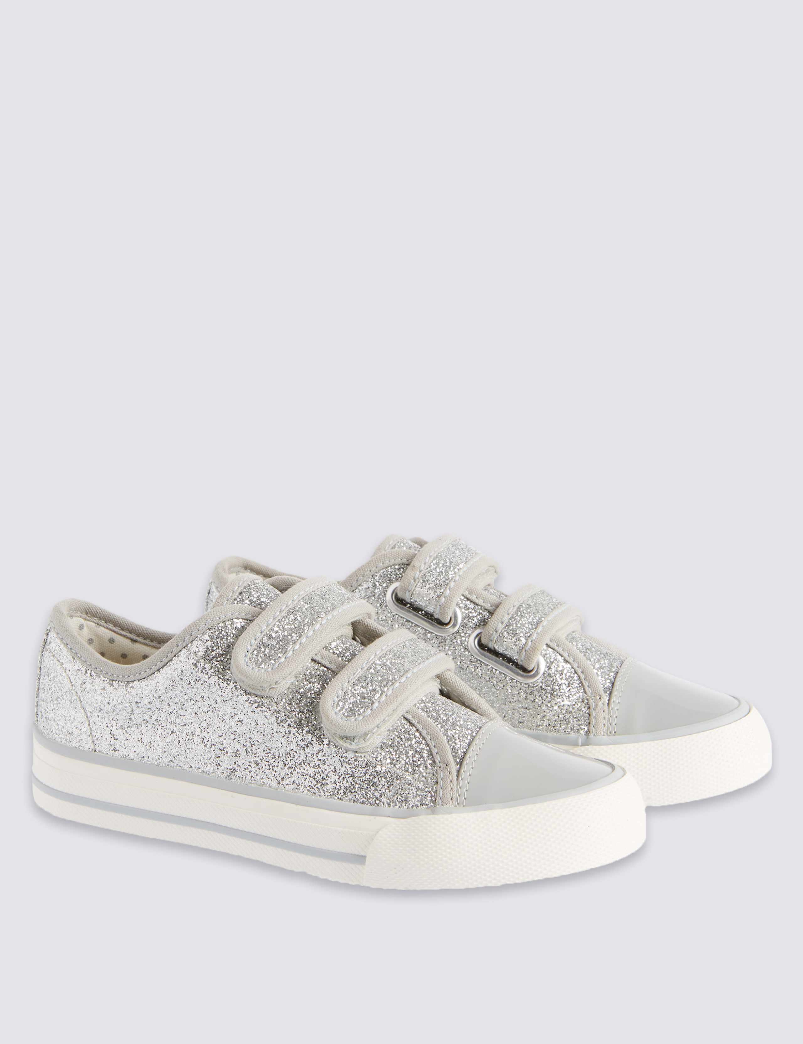 Kids' Sparkle Riptape Trainers 3 of 6