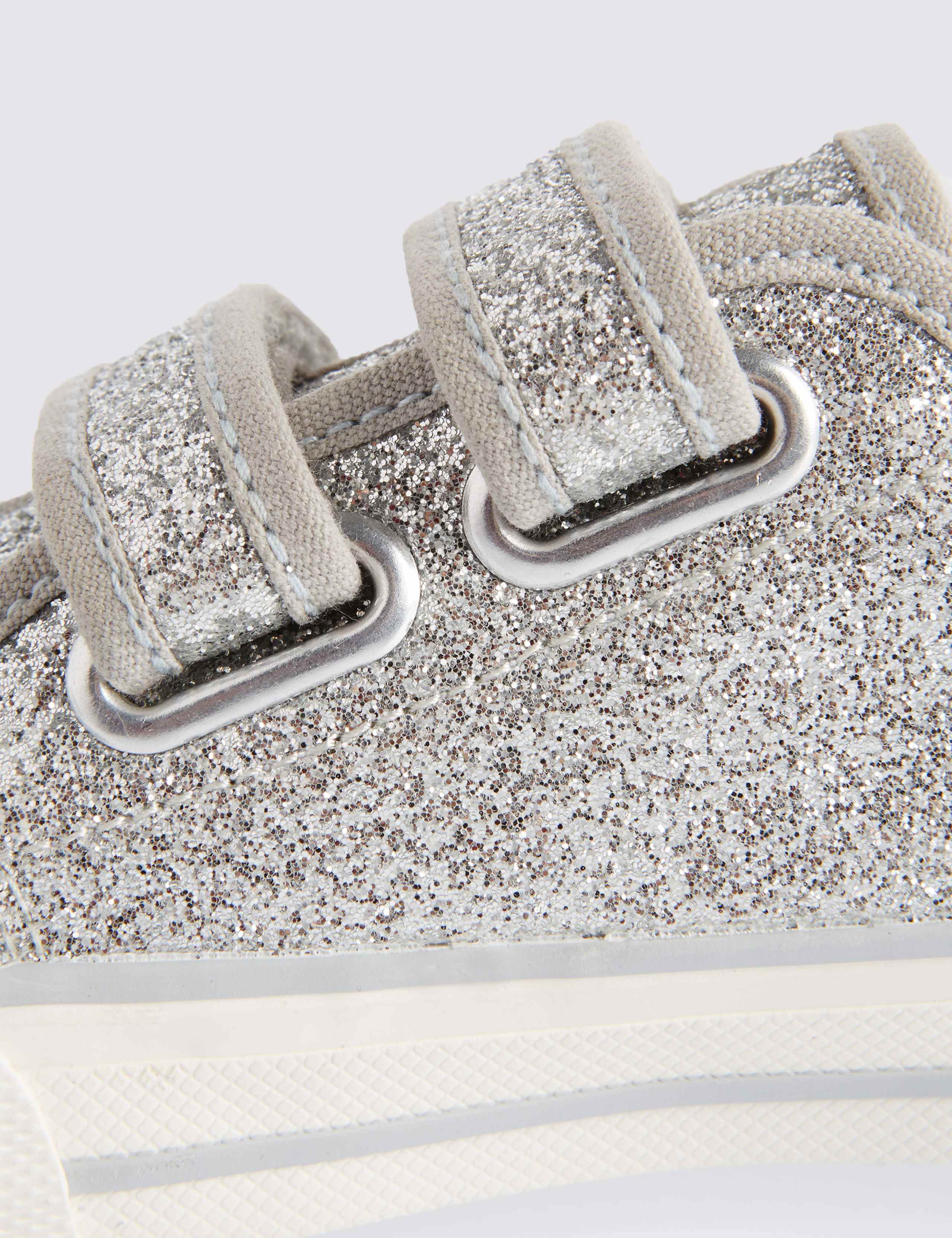 Kids' Sparkle Riptape Trainers 6 of 6