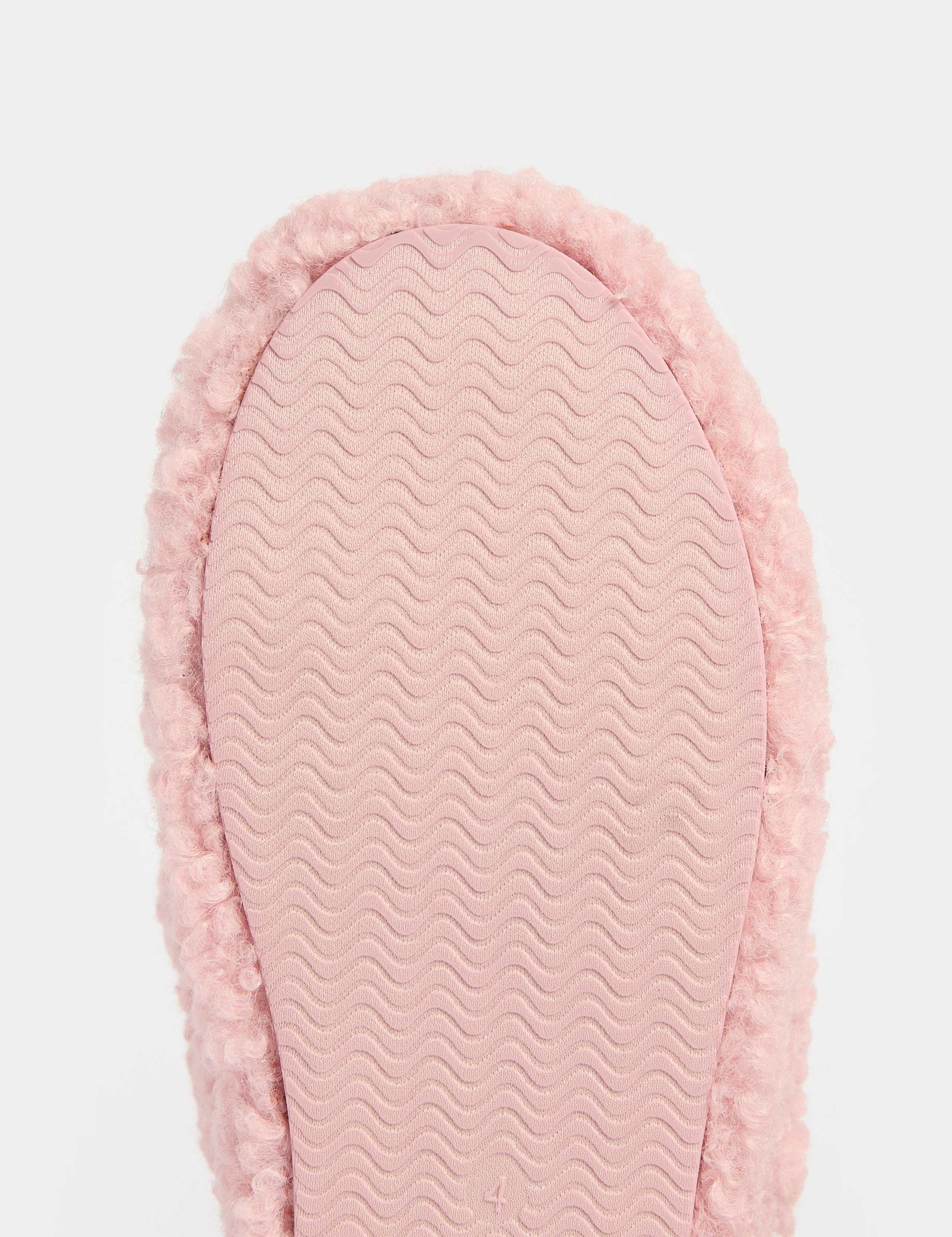 Borg Slider Slippers (13 Small - 6 Large) 4 of 4