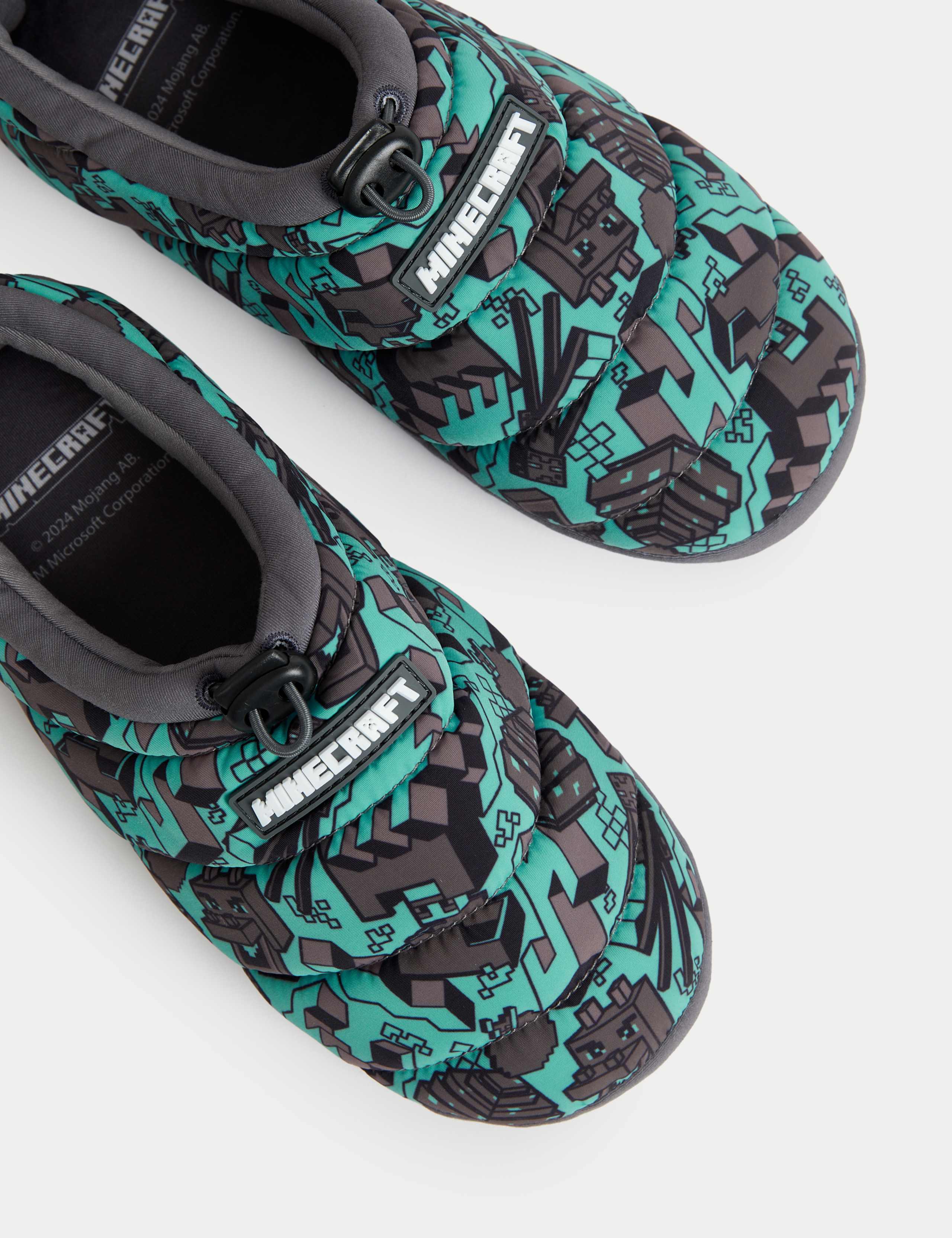 Kids' Minecraft™ Slippers (9 Small - 7 Large) 3 of 4