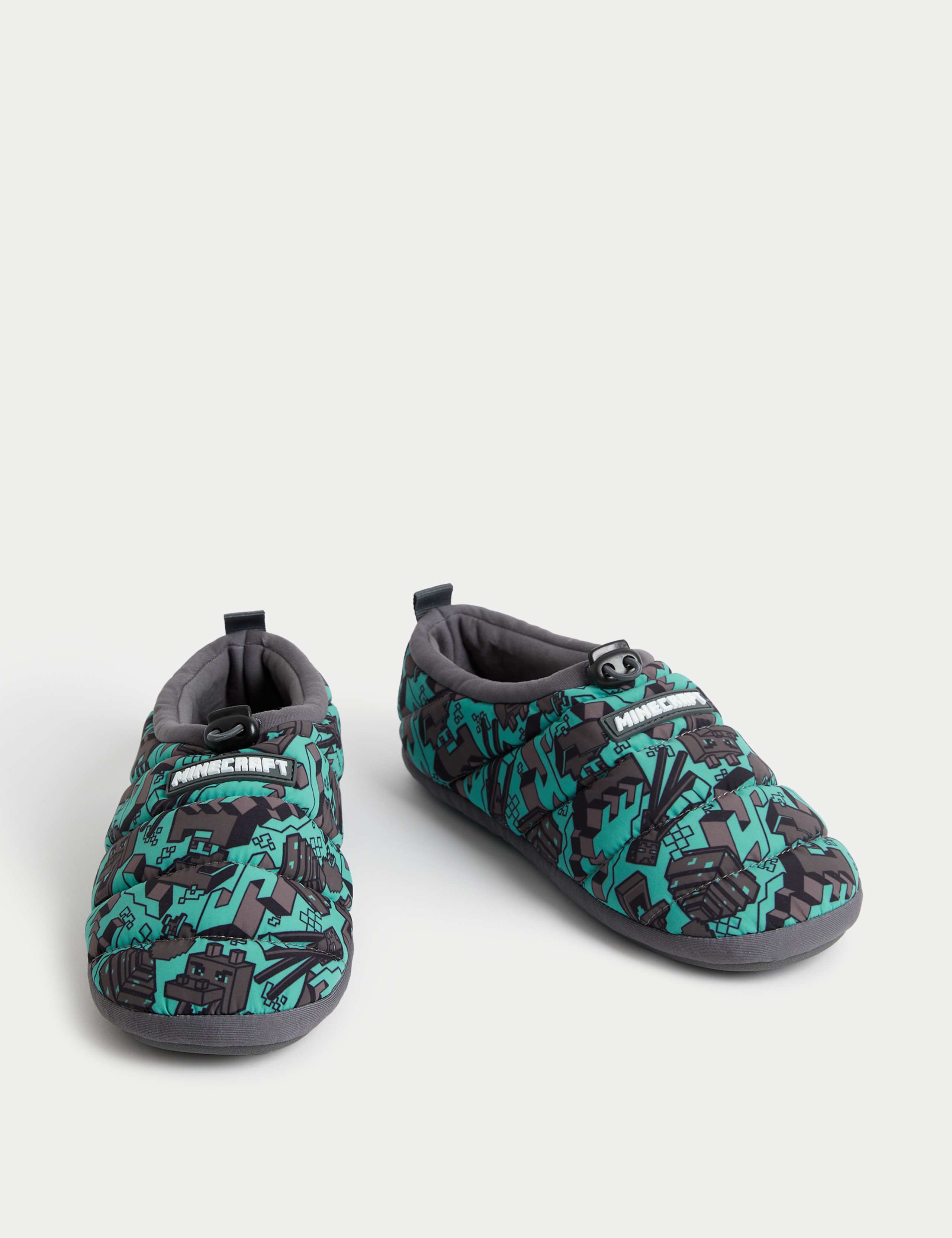 Kids' Minecraft™ Slippers (9 Small - 7 Large) 2 of 4