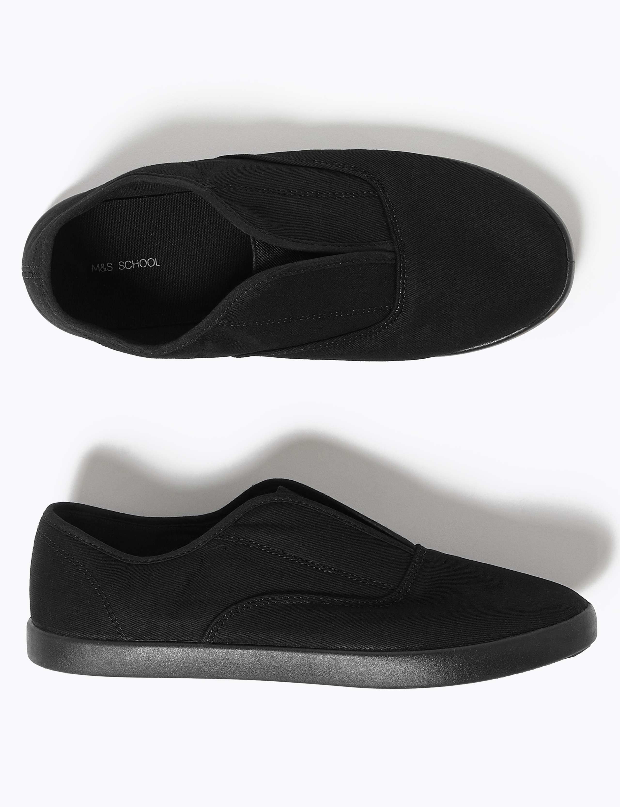 Kids' Slip-On Plimsolls (7 Small - 4 Large) 2 of 5
