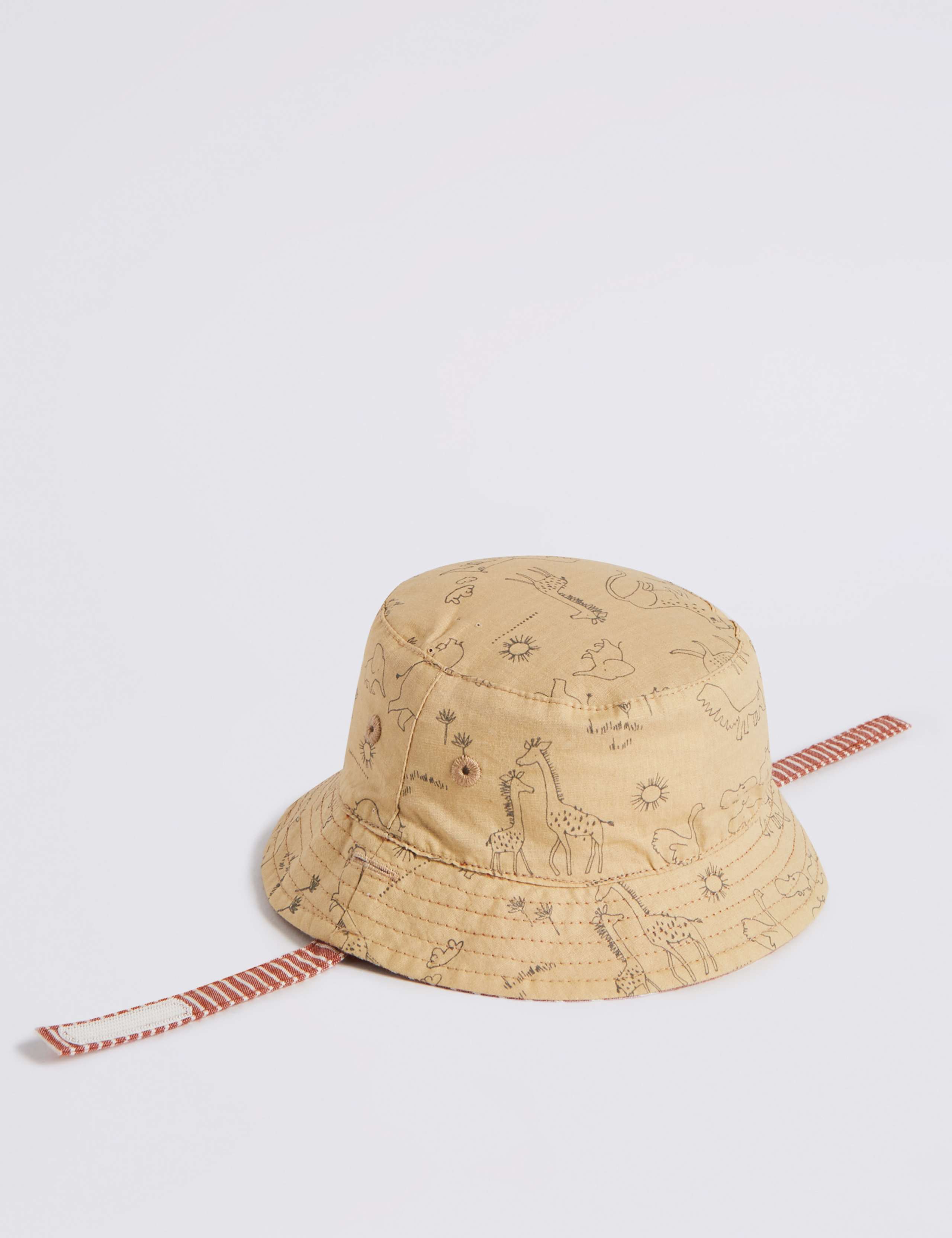 Baby 2 Pack Reversible Bucket Hats 2 of 5