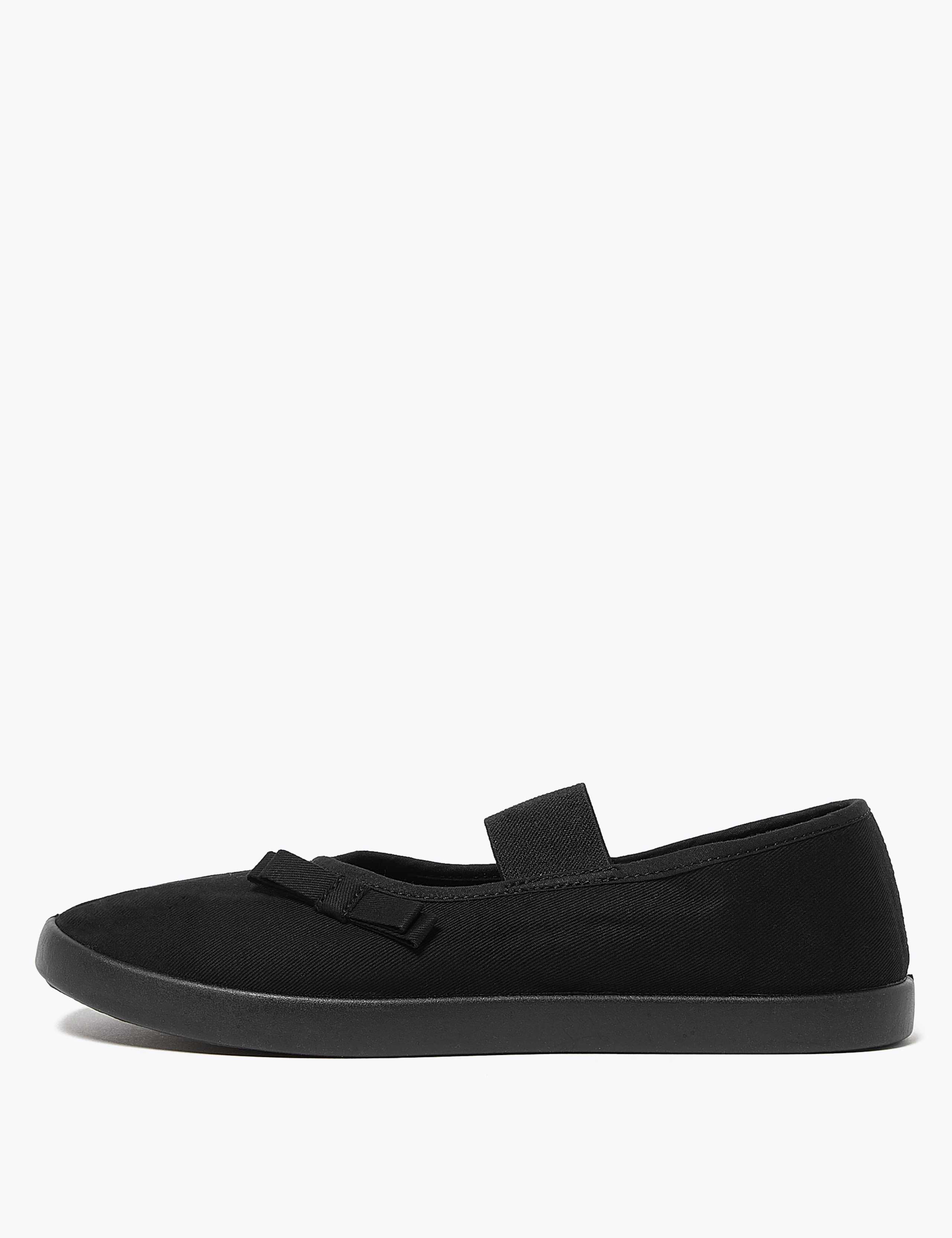 Kids' Slip-On Mary Jane Plimsolls (7 Small - 4 Large) 3 of 5