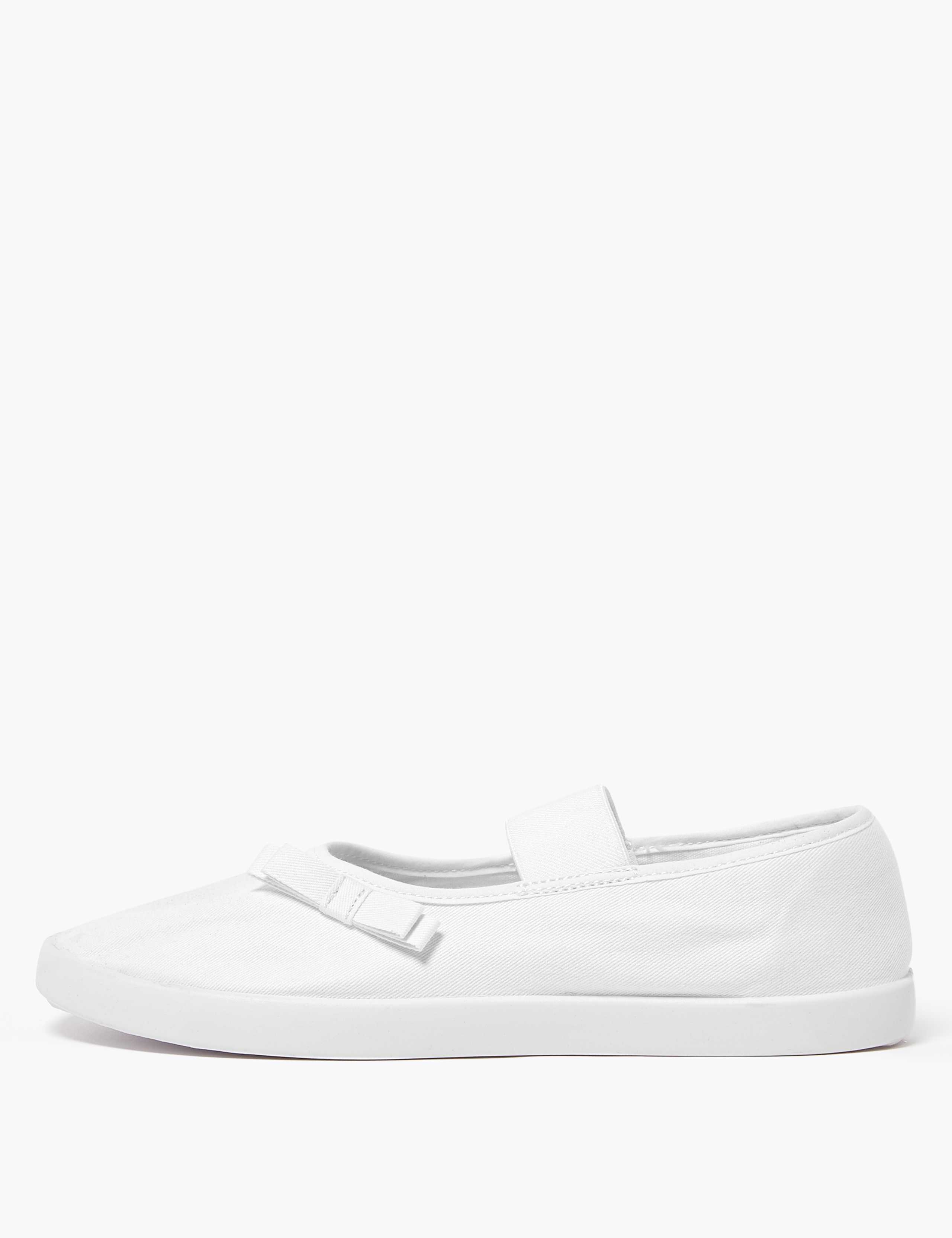 Kids' Slip-On Mary Jane Plimsolls (7 Small - 4 Large) 3 of 5