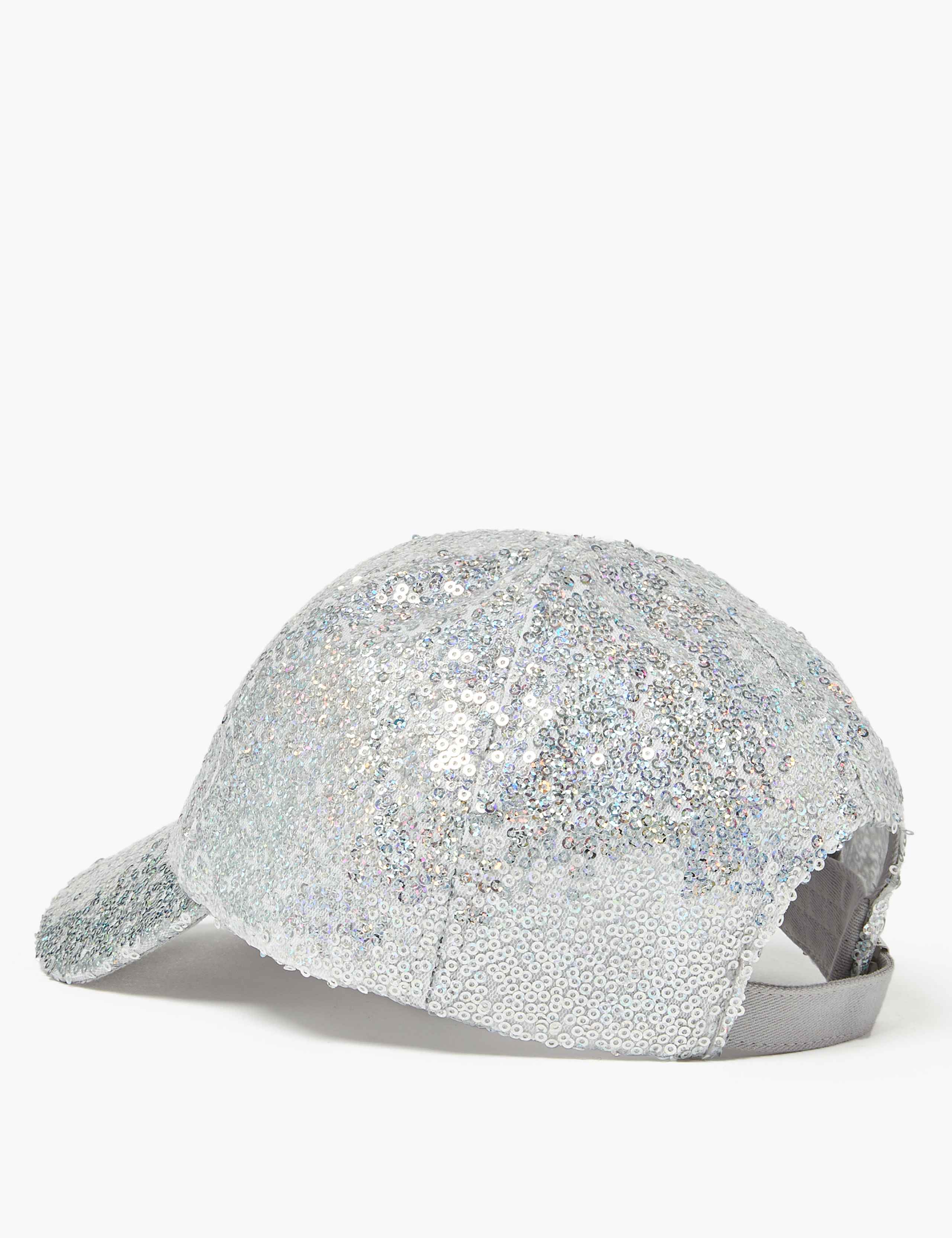 Kids' Sequin Baseball Cap (3-14 Yrs) 2 of 3