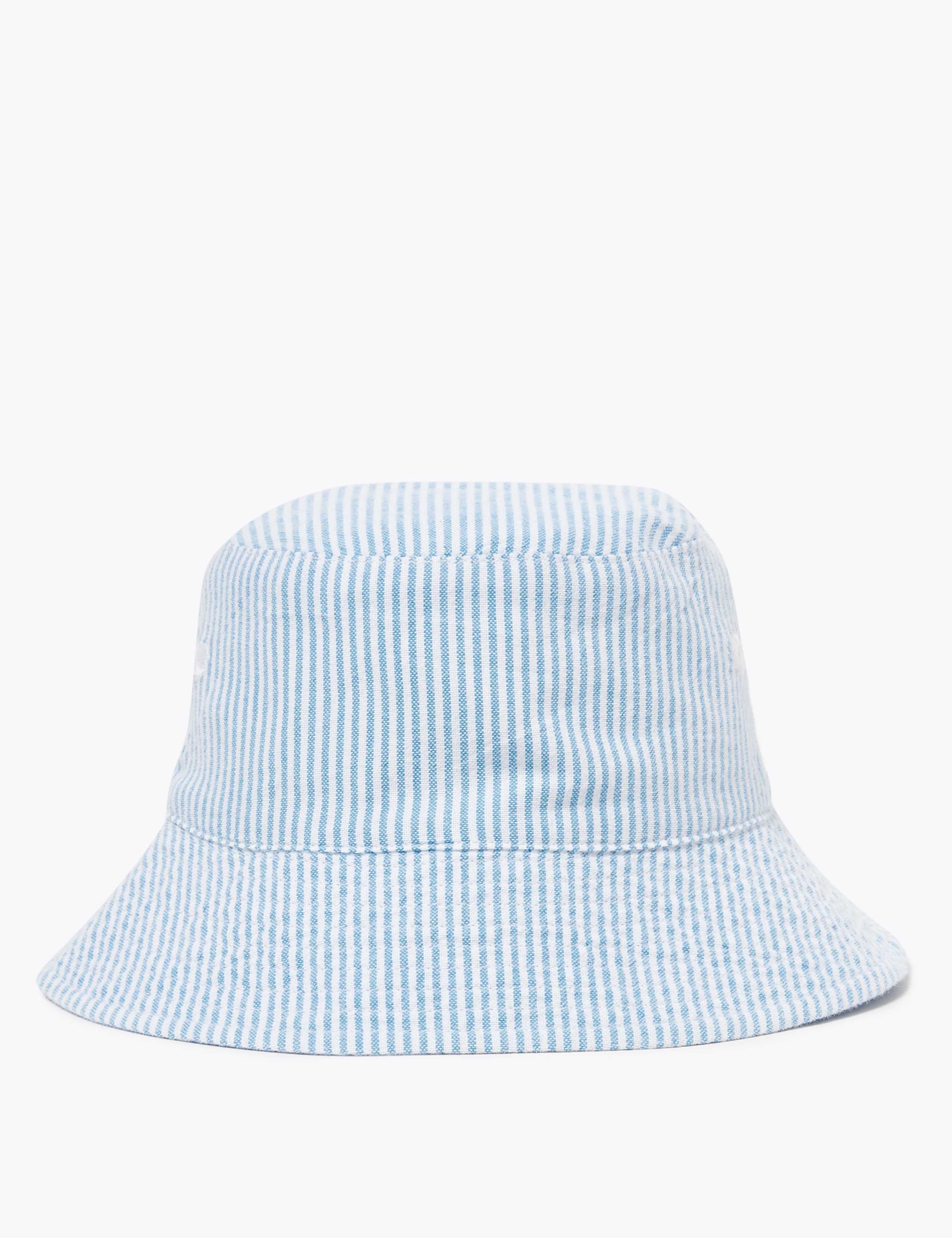 Kids' 2 Pack Pure Cotton Sun Hats (0-12 Mths) 3 of 5