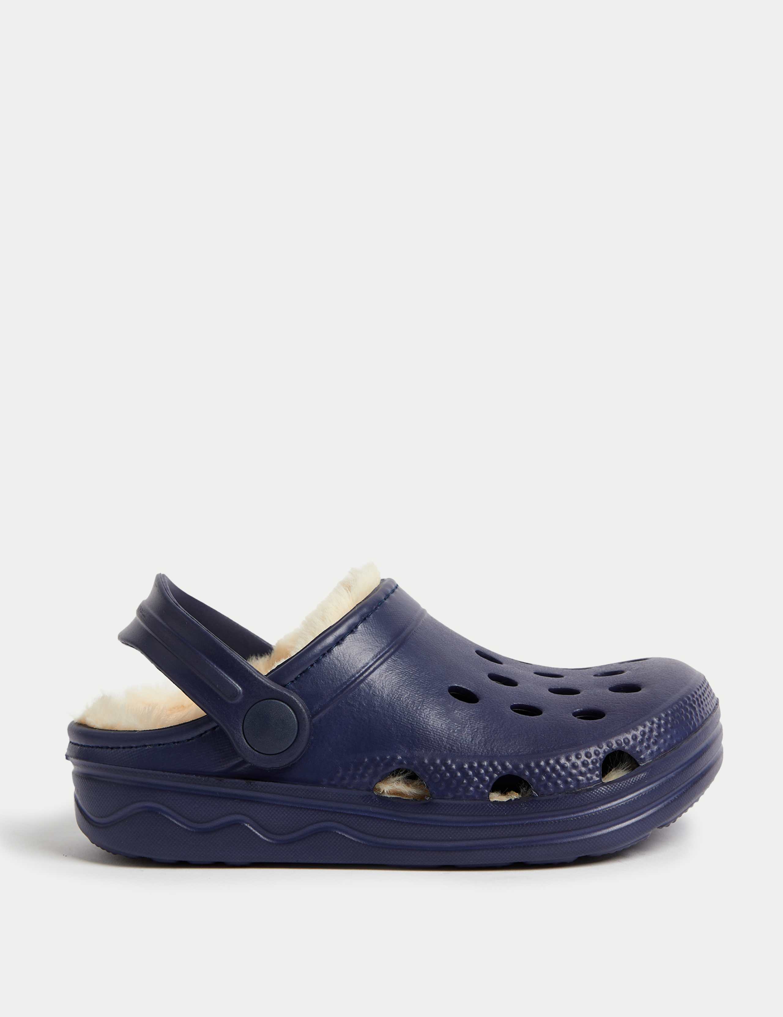 Kids' Faux Fur Lined Clogs (4 Small - 13 Small) 1 of 4