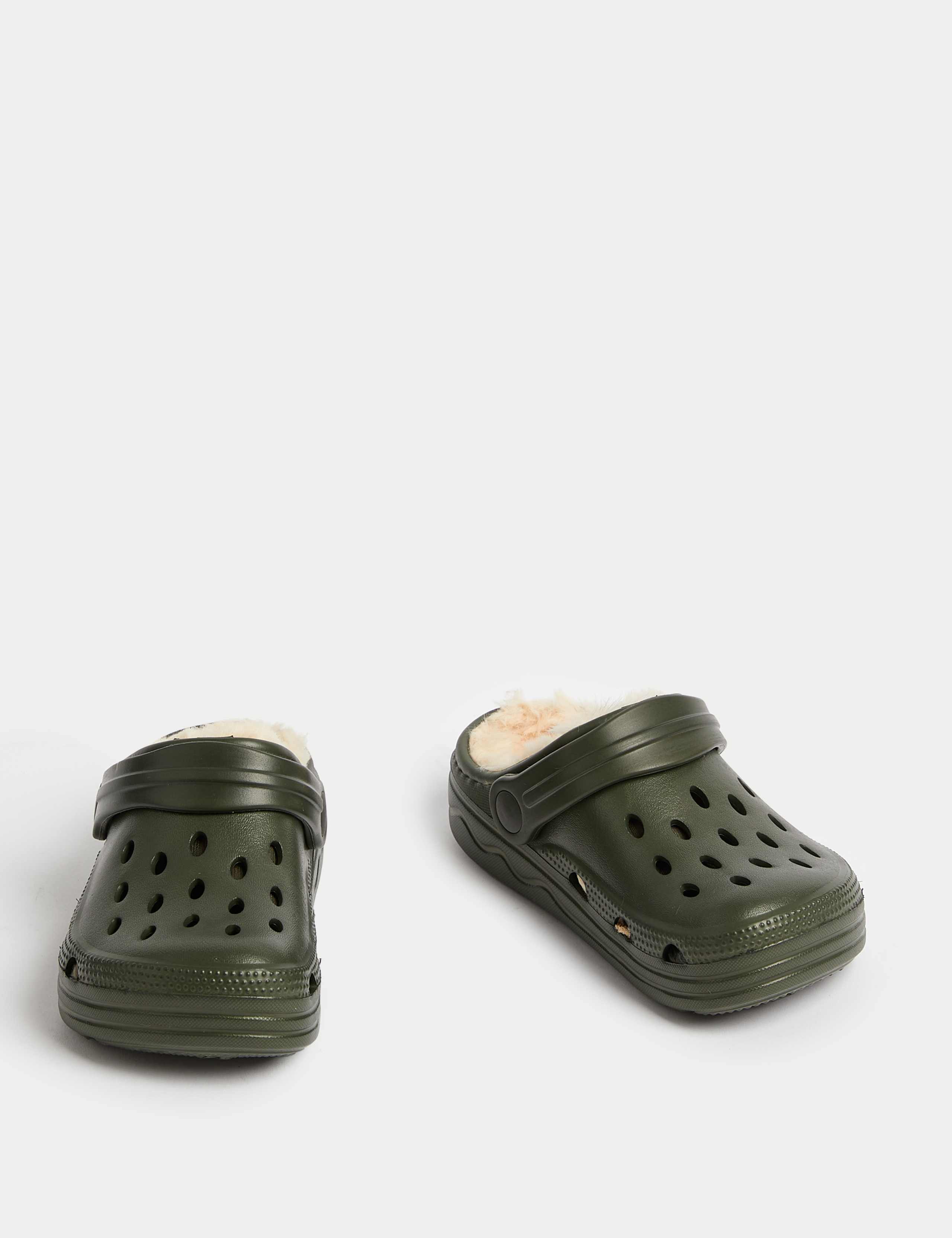 Kids' Faux Fur Lined Clogs (4 Small - 13 Small) 2 of 4