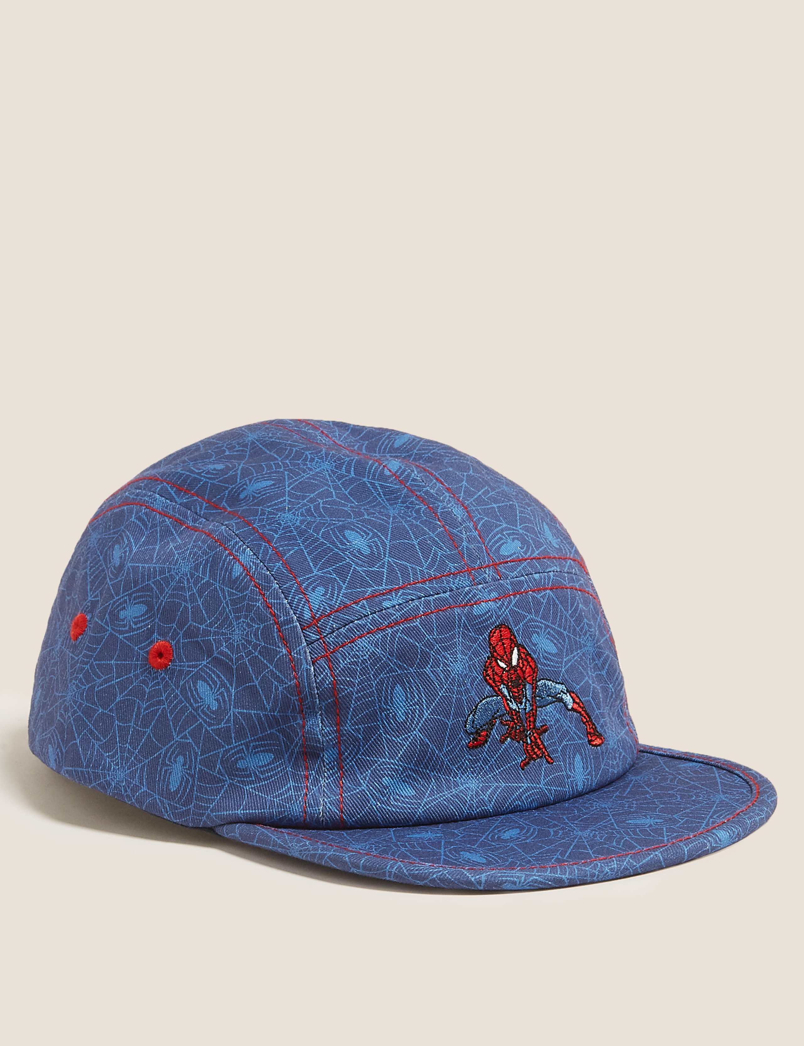 Kids' Pure Cotton Spider-Man™ Baseball Cap (1-6 Yrs) 1 of 4