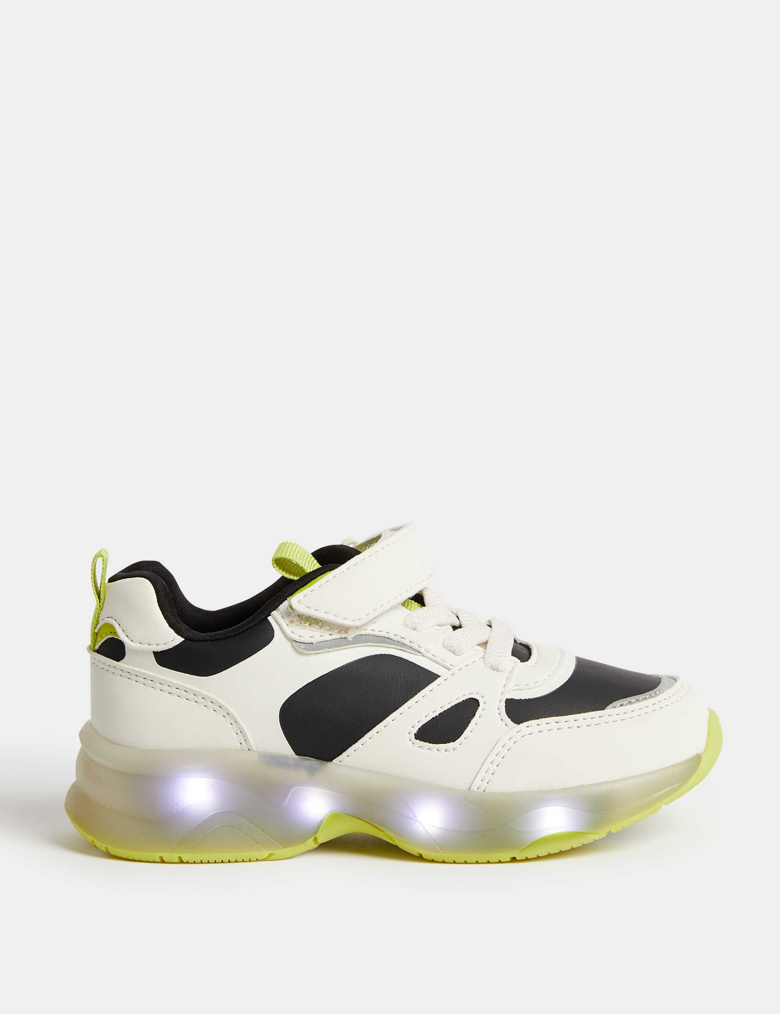 Kids' Riptape Light-Up Trainers (4 Small - 2 Large) 1 of 4