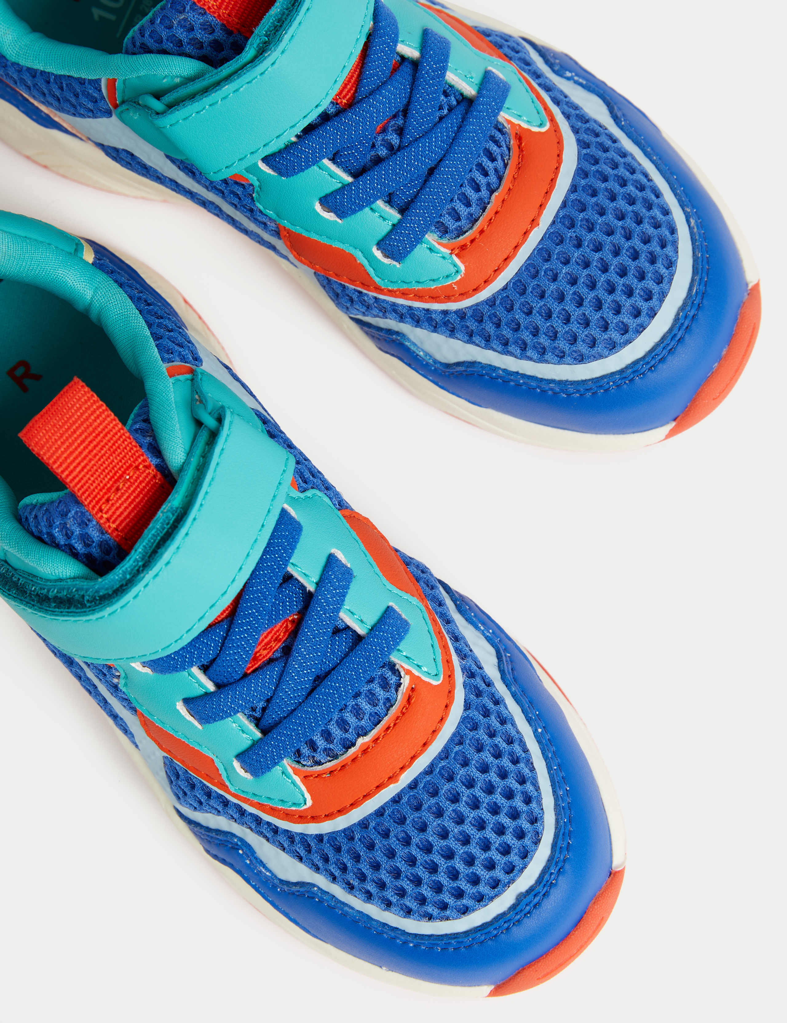 Kids' Chunky Riptape Trainers (4 Small - 2 Large) 3 of 4