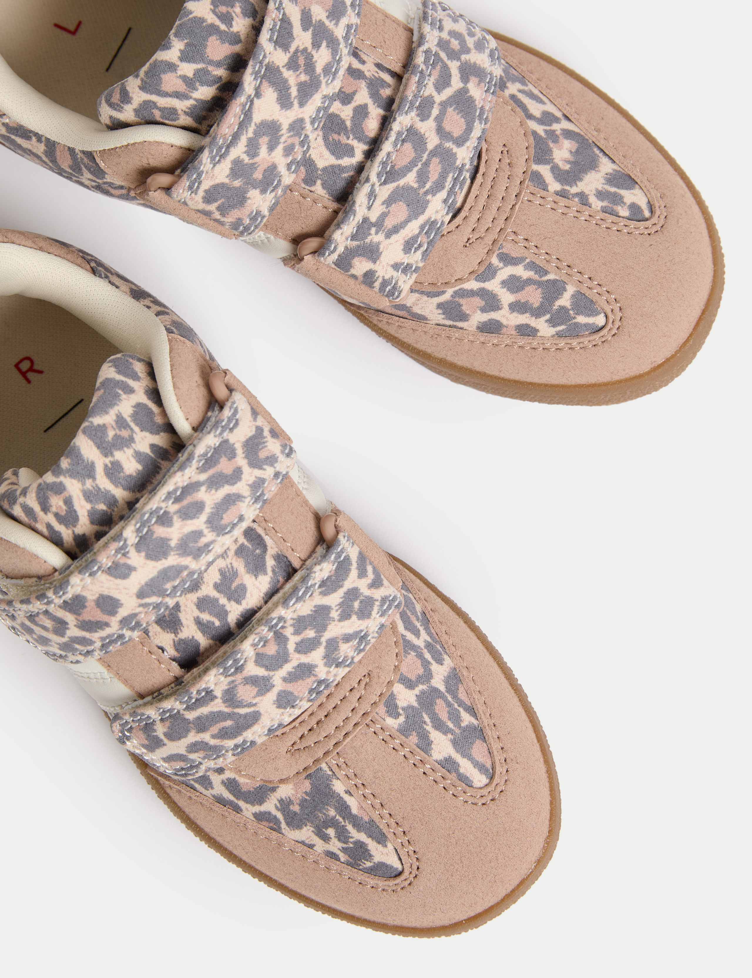 Kids' Animal Print Riptape Trainers (4 Small - 2 Large) 3 of 4