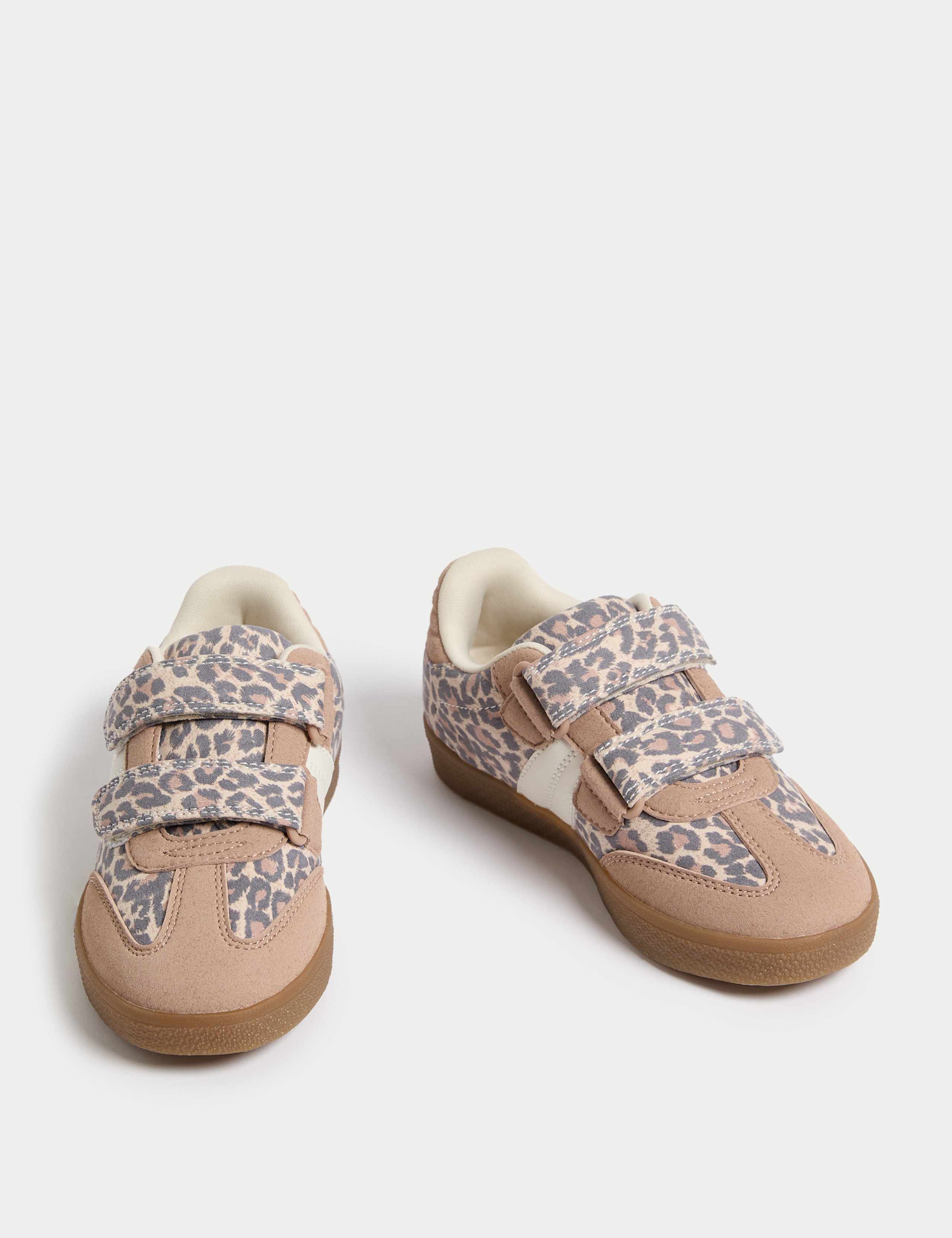 Kids' Animal Print Riptape Trainers (4 Small - 2 Large) 2 of 4