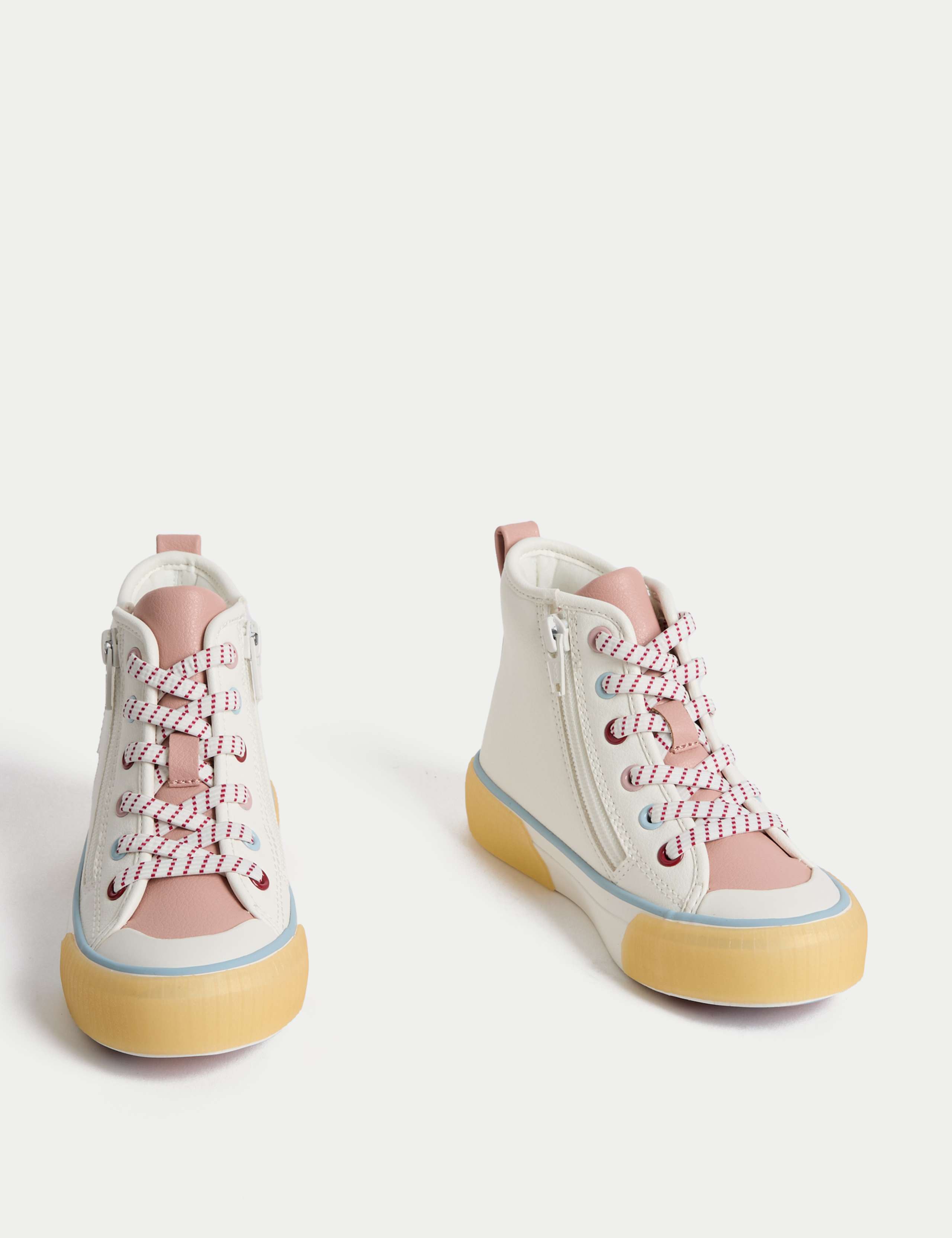 Kids' Cherry High Tops Trainers (4 Small - 2 Large) 2 of 4