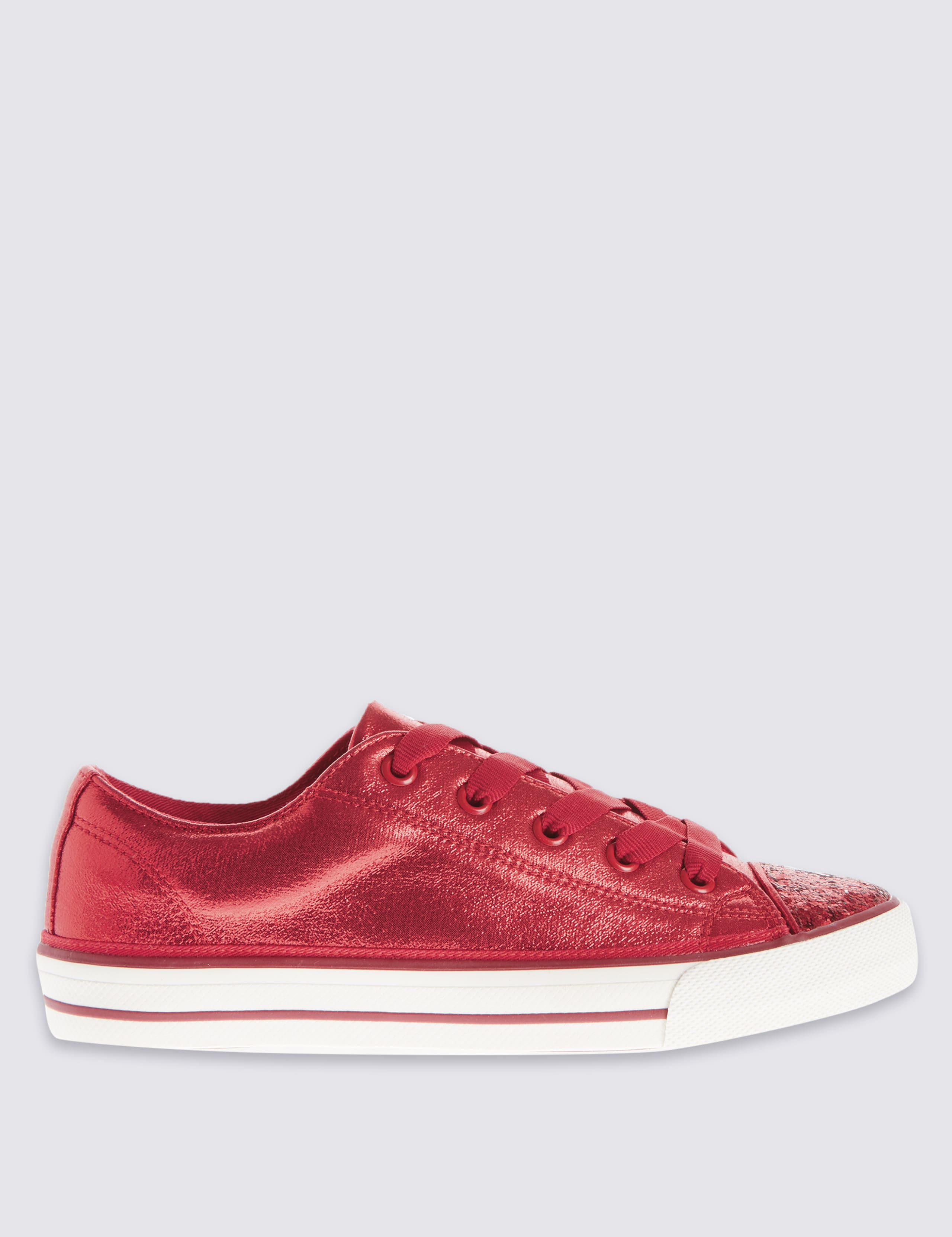 Kids' Low Top Sparkle Trainers 1 of 6