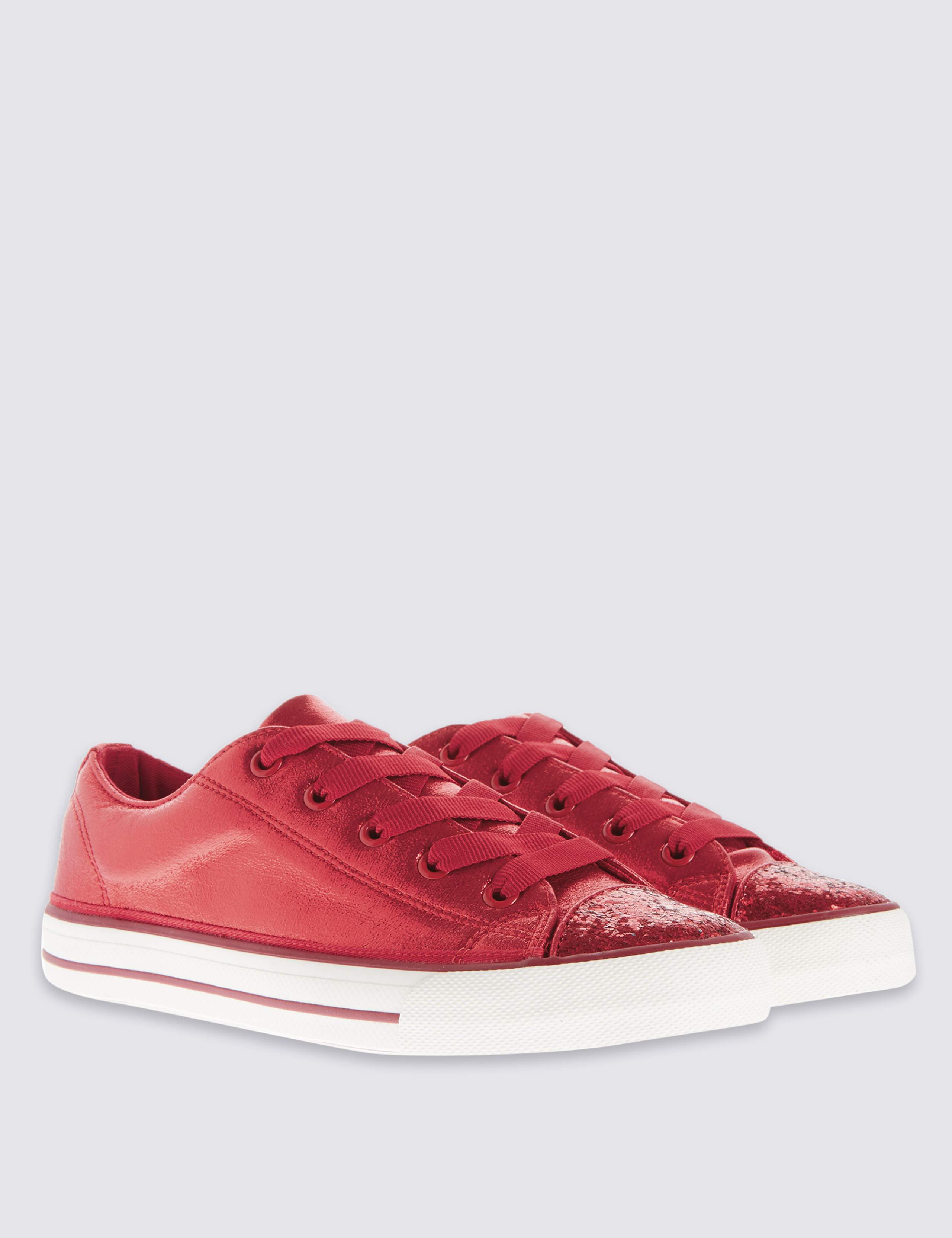Kids' Low Top Sparkle Trainers 3 of 6