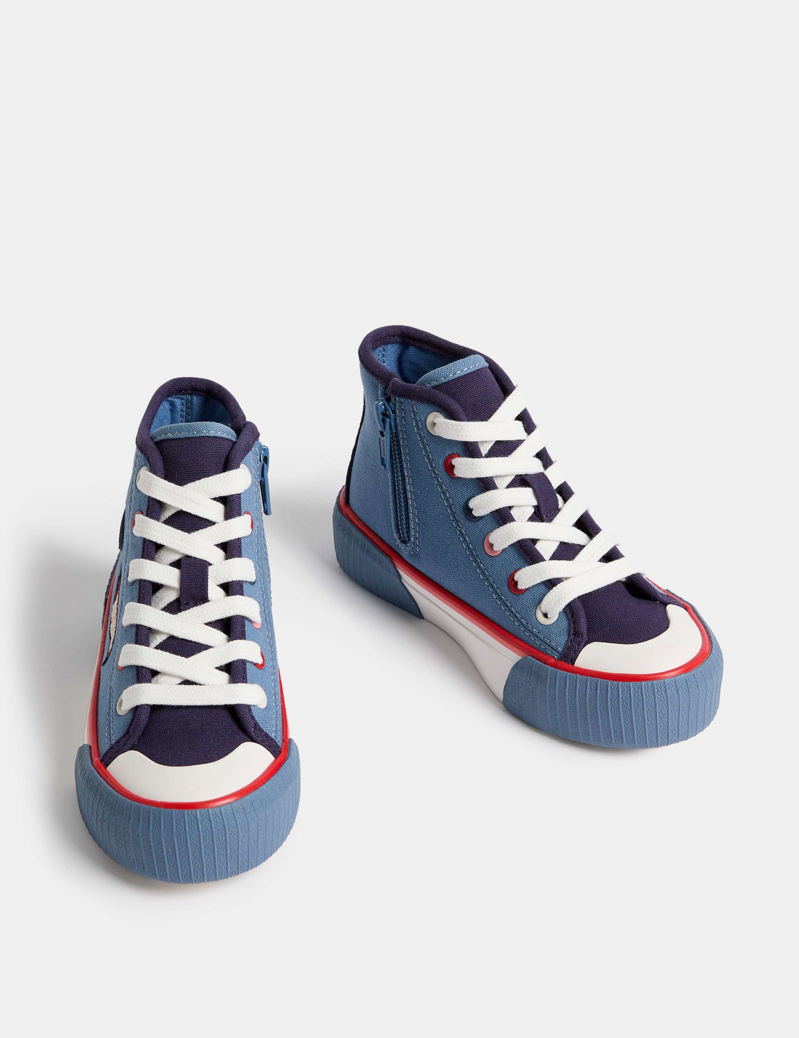 Kids' Hot Wheels™ High Top Trainers (4 Small - 2 Large) 2 of 4