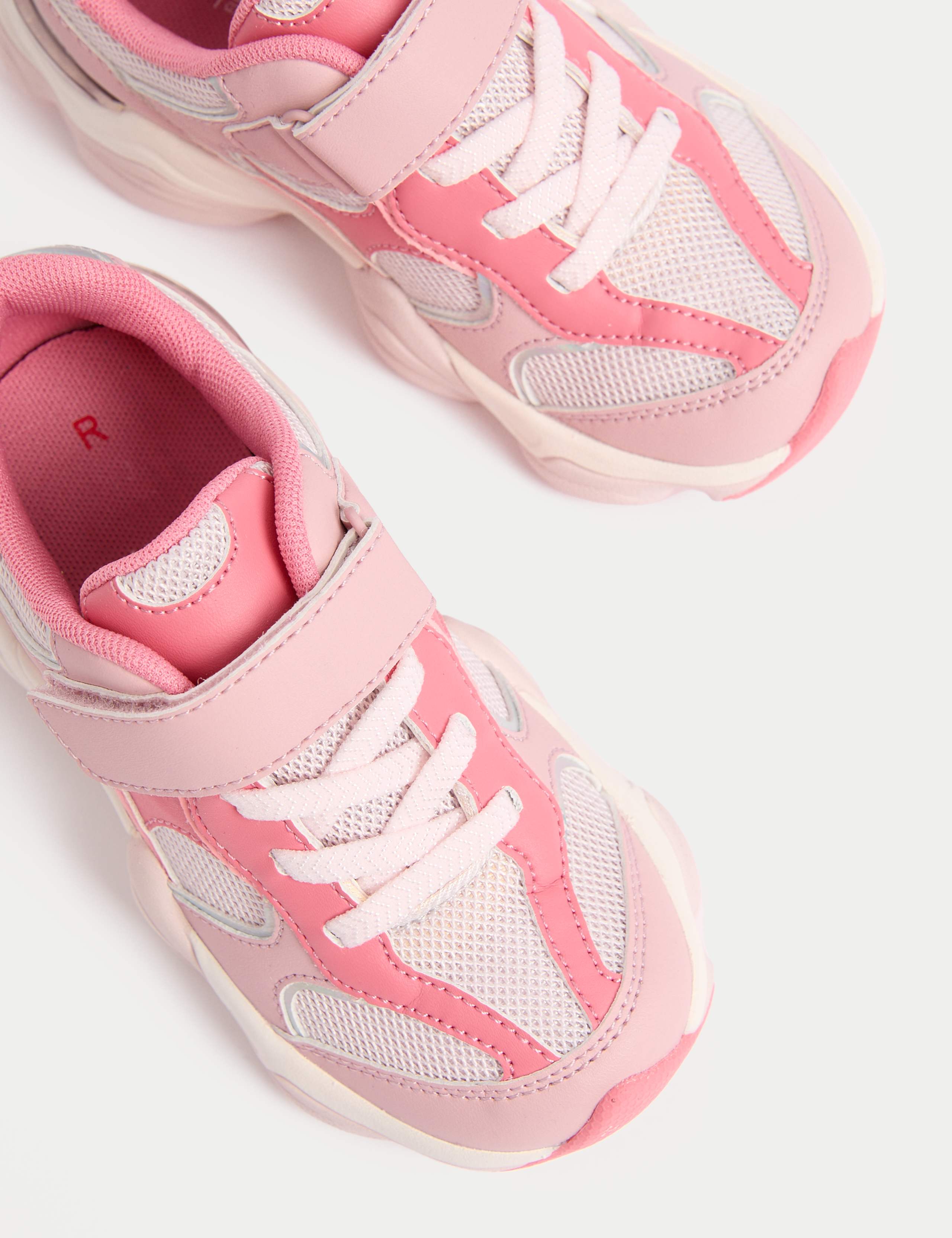 Kids' Chunky Freshfeet™ Riptape Trainers (4 Small - 3 Large) 3 of 4