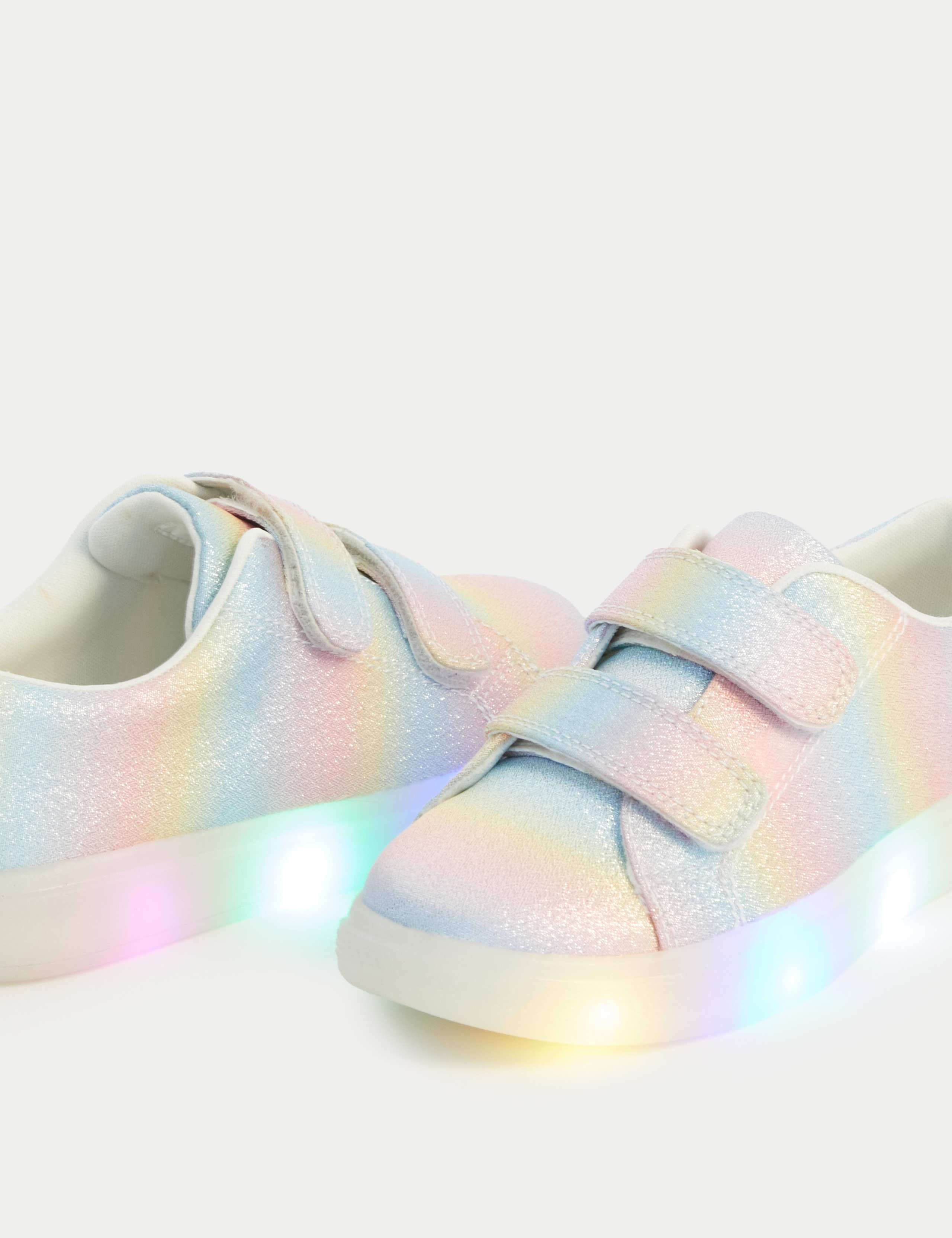 Kids' Light Up Riptape Trainers (4 Small-2 Large) 3 of 4