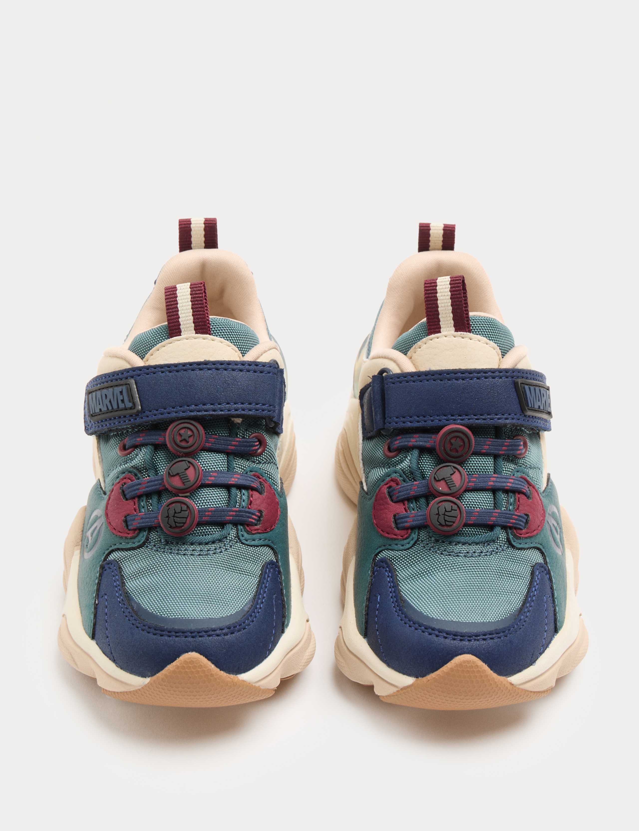 Kids' Suede Avengers™ Riptape Trainers (4 Small - 2 Large) 3 of 3