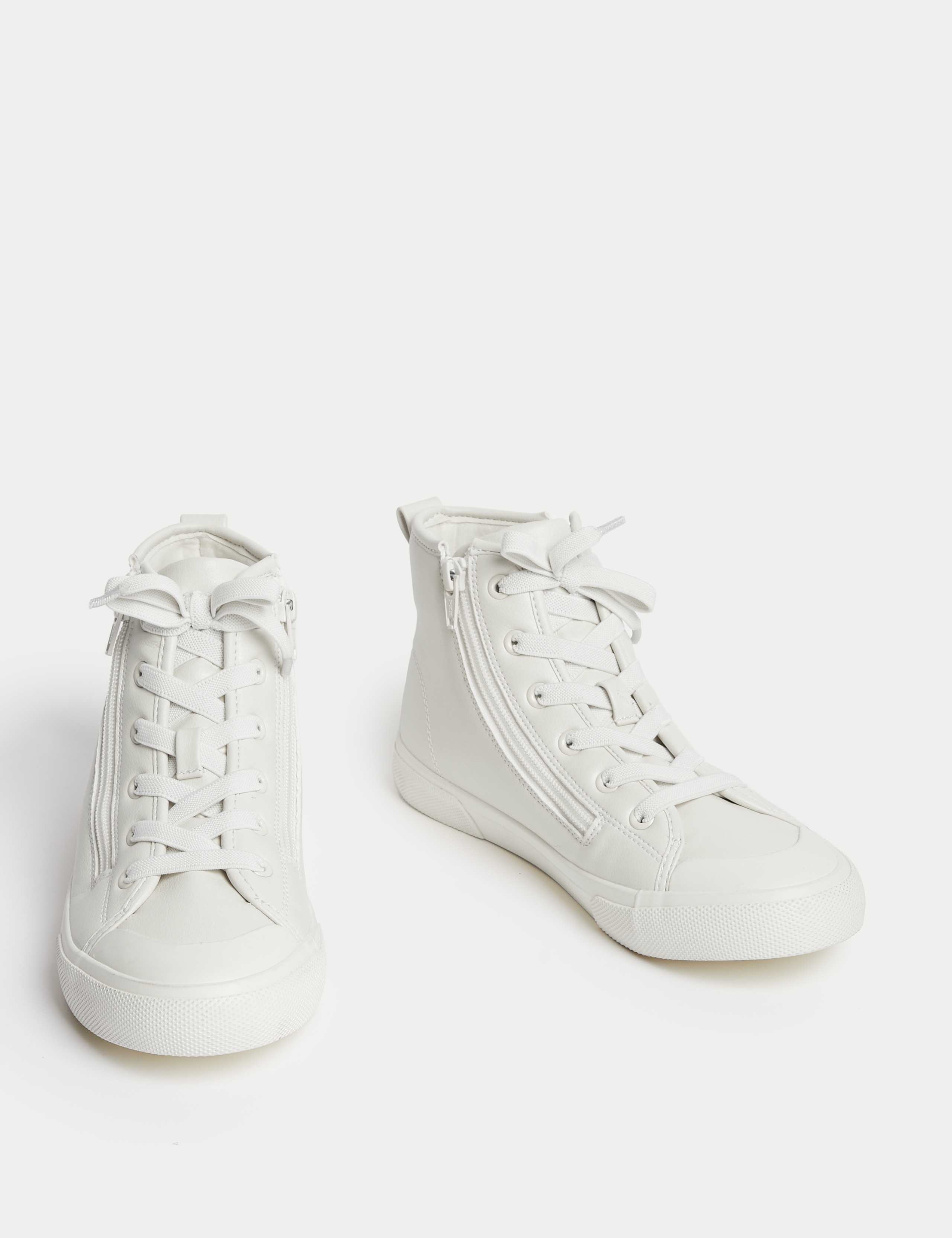 Kids' Freshfeet™ Zip High Tops (4 Small - 7 Large) 2 of 6