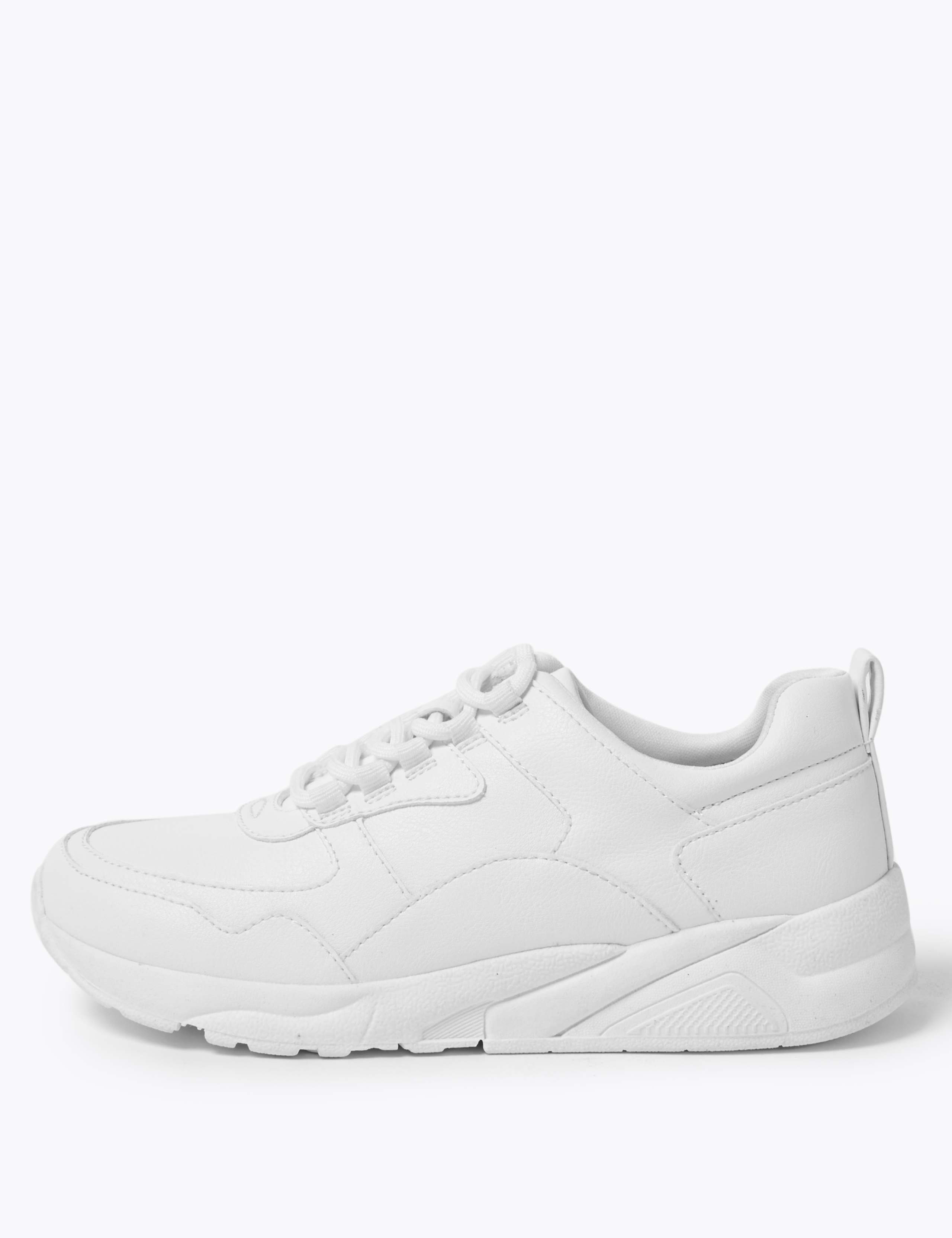 Kids' Freshfeet™ Lace Up Trainers (13 Small - 7 Large) 3 of 5
