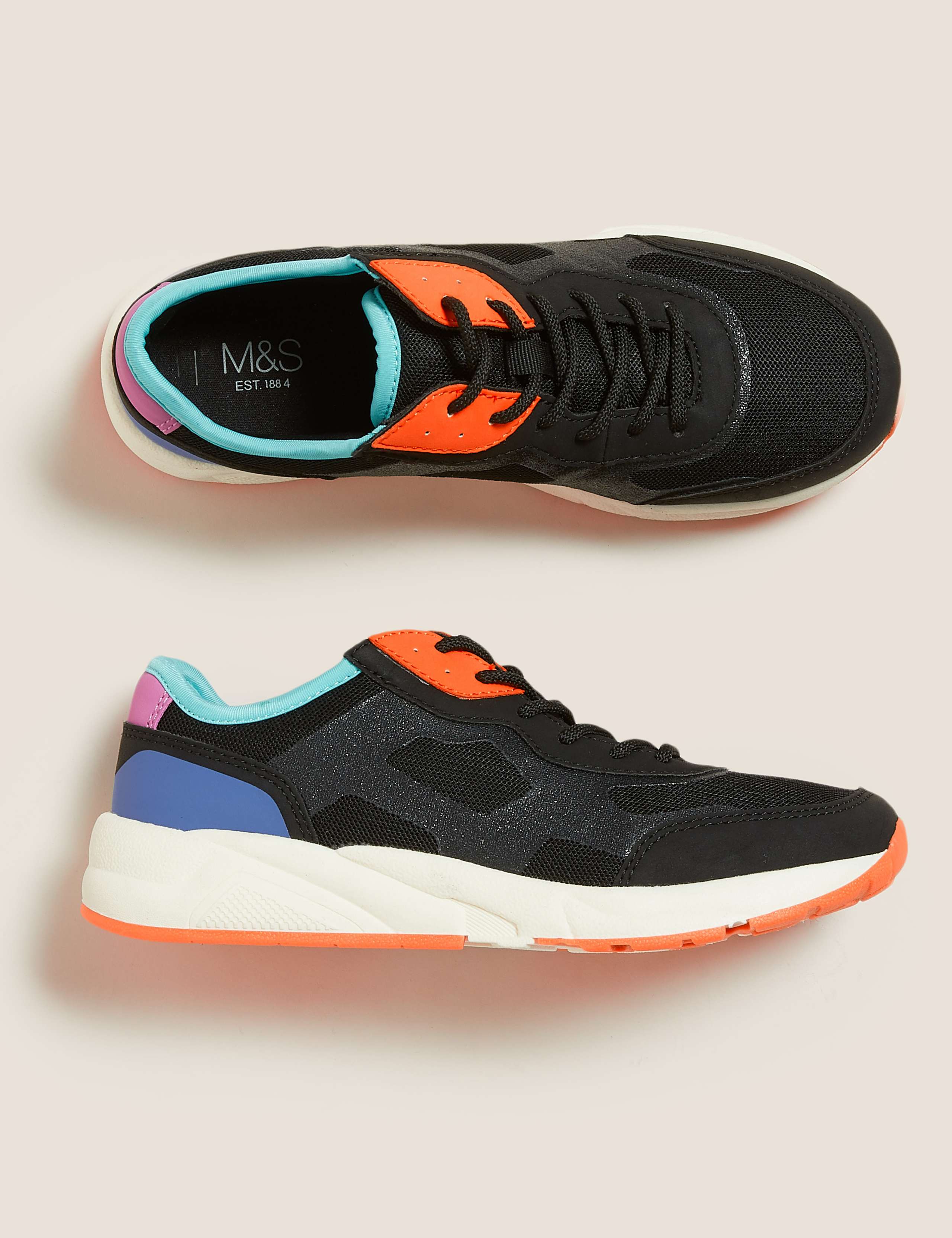 Kids' Freshfeet™ Chunky Trainers (13 Small - 7 Large) 2 of 5