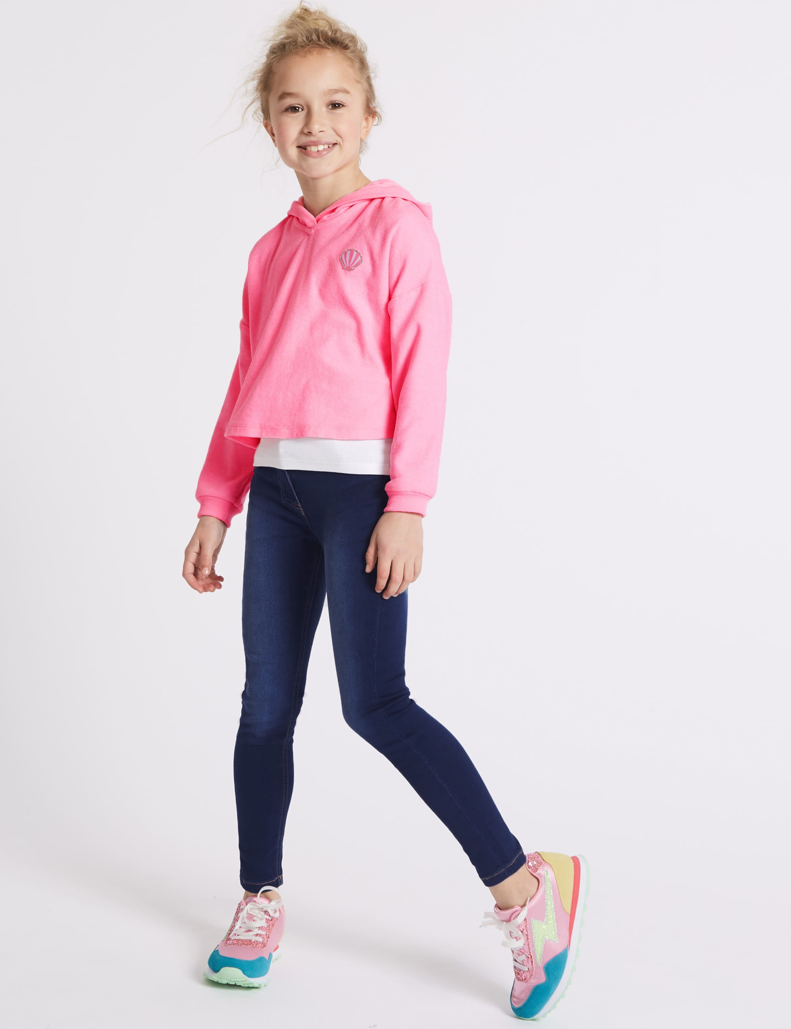 Kids’ Satin Fashion Trainers (13 Small - 6 Large) 5 of 5