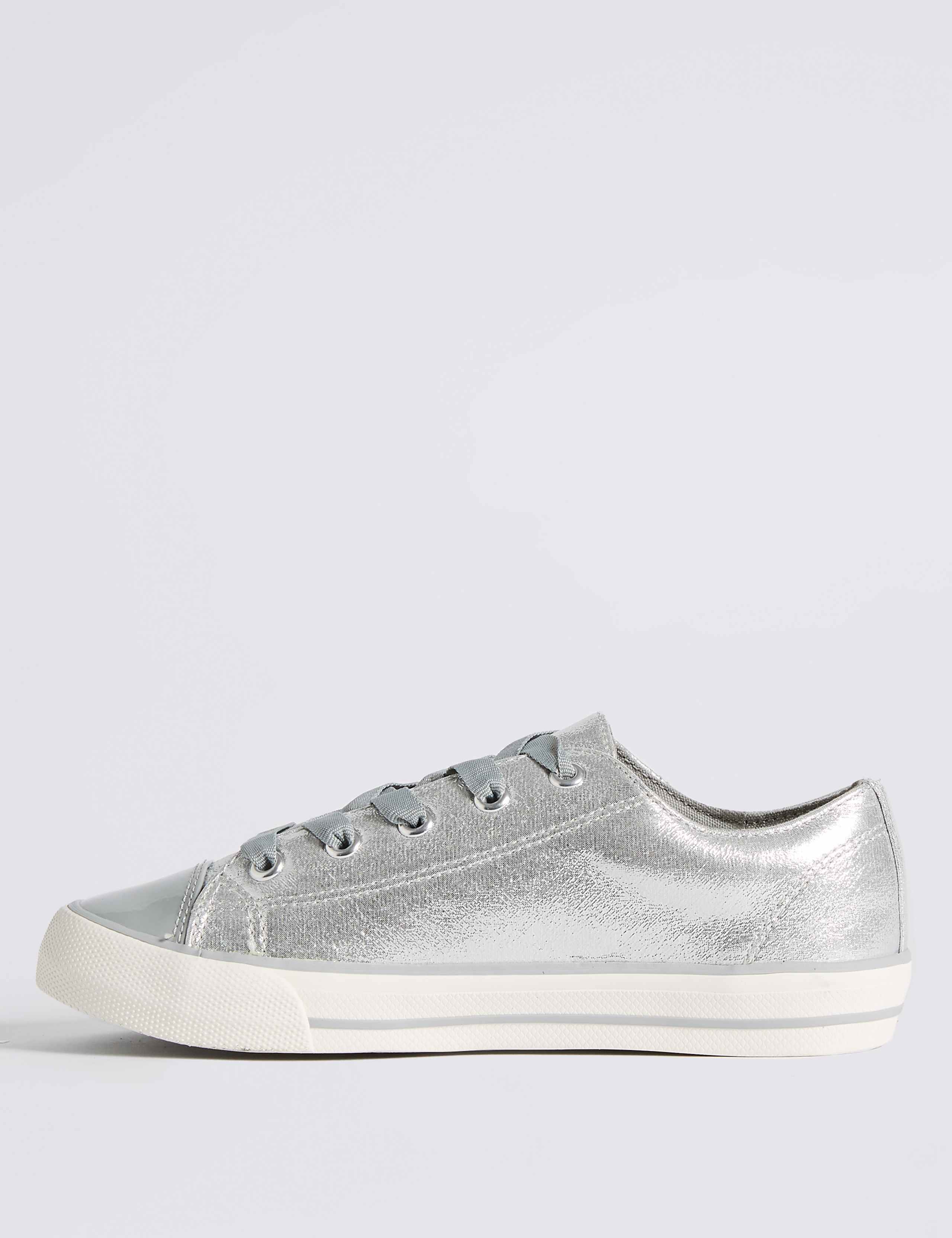 Kids' Sparkle Lace-up Trainers 3 of 5