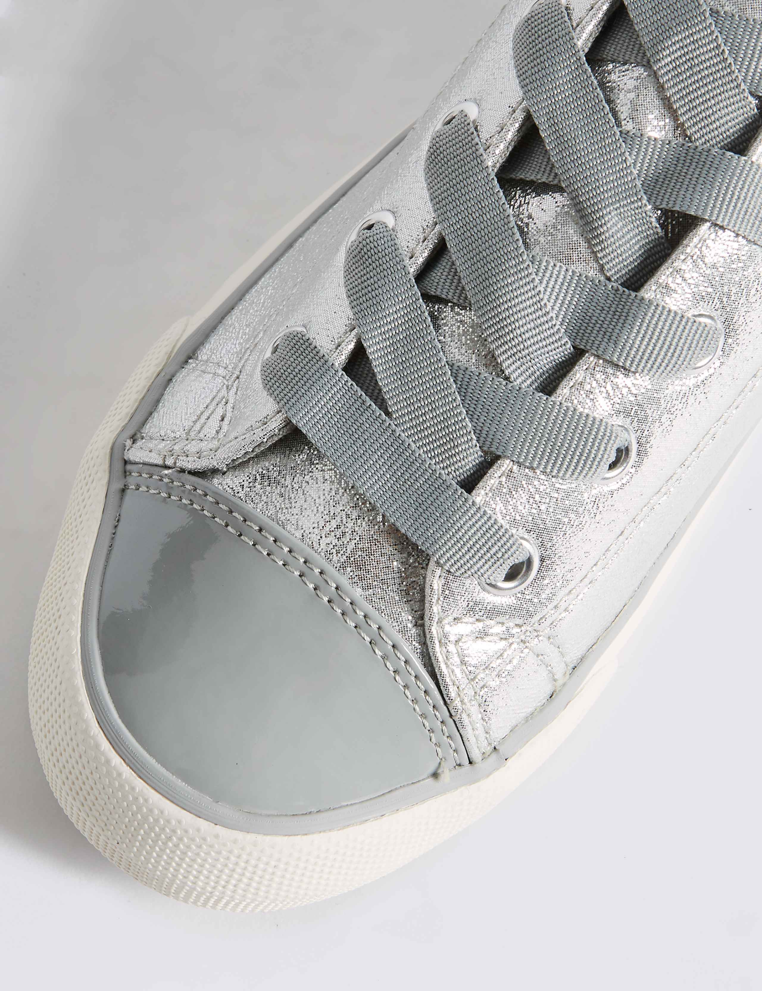 Kids' Sparkle Lace-up Trainers 4 of 5