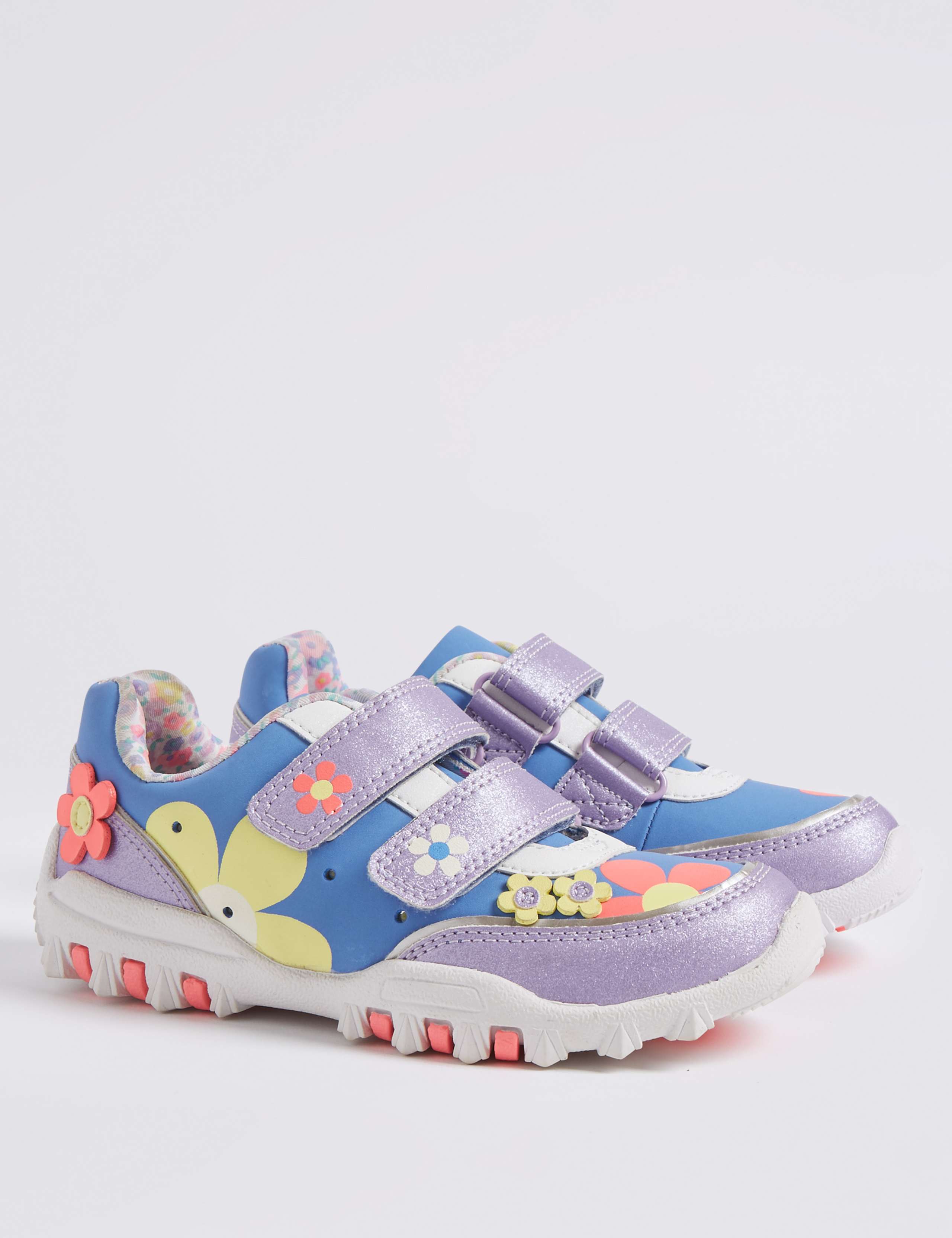 Kids’ Flashing Lights Fashion Trainers (5 Small - 12 Small) 1 of 5