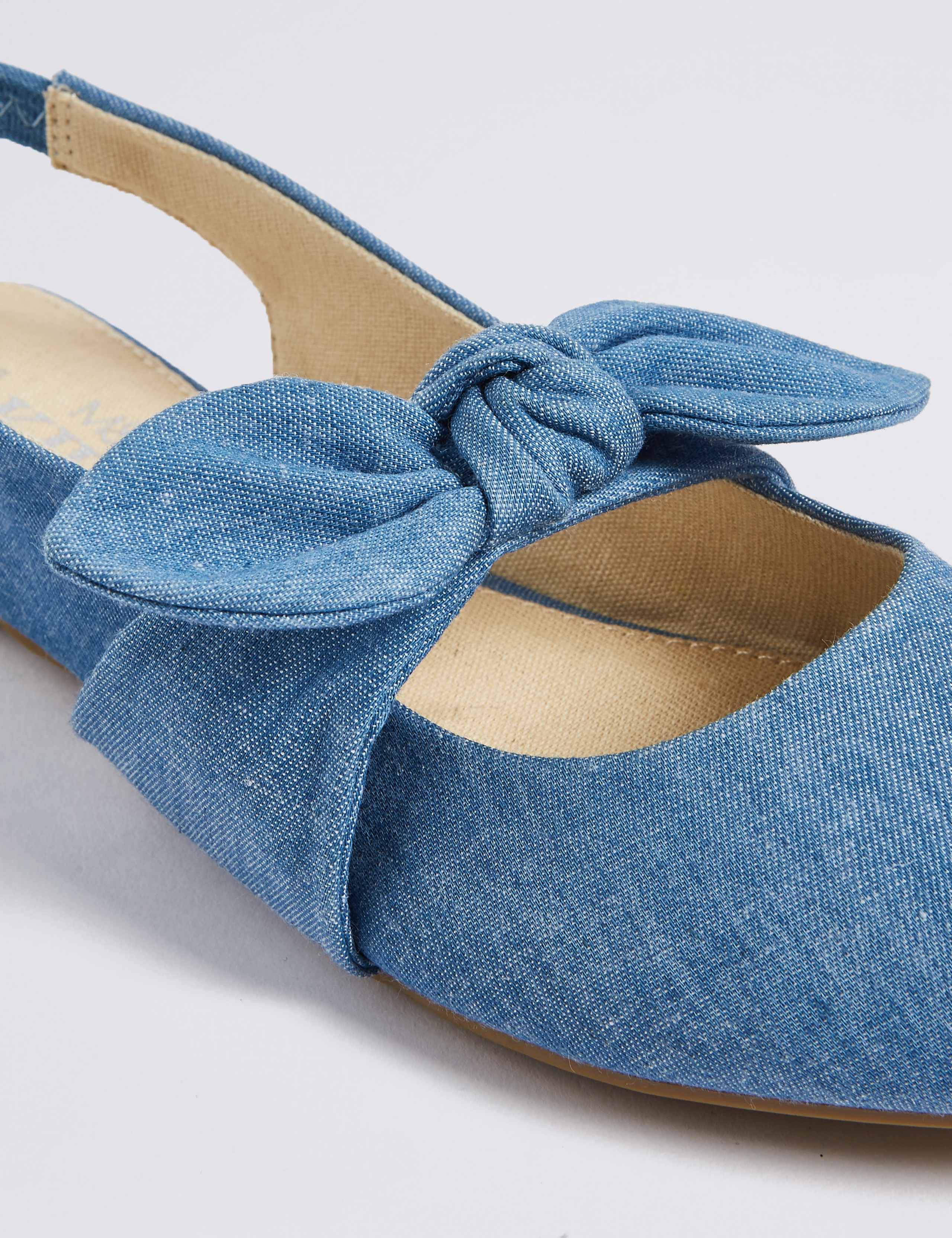 Kids’ Slingback Bow Shoes (13 Small - 6 Large) 4 of 4