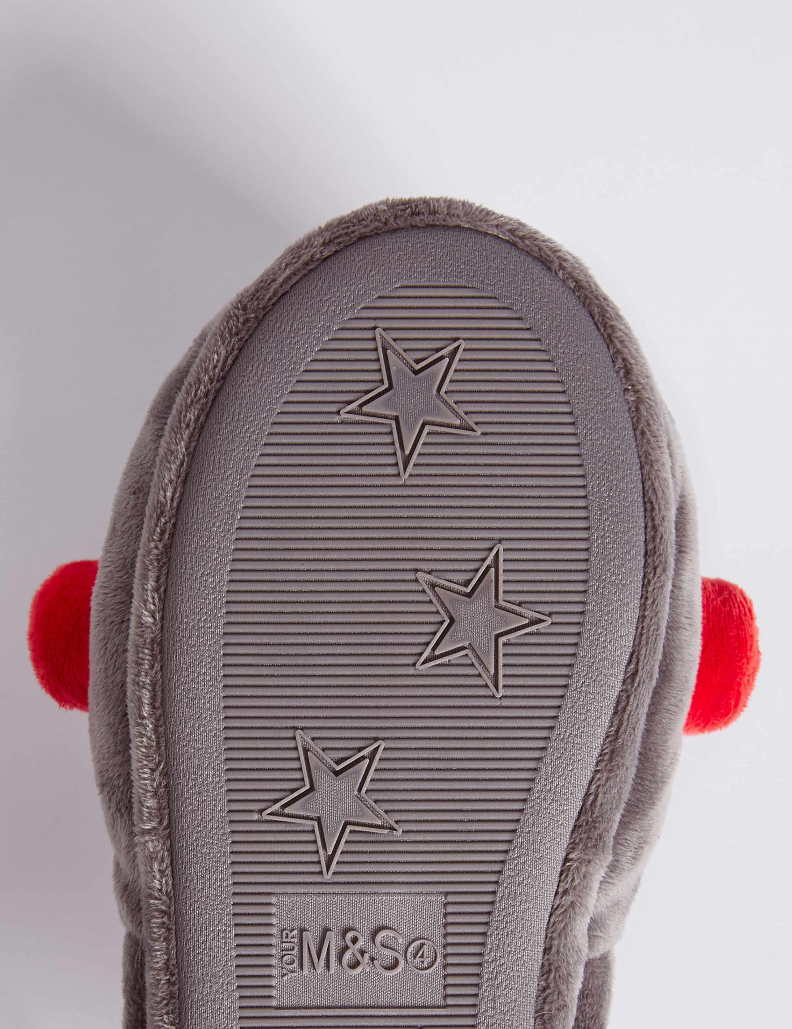 Kids’ Robot Slippers (13 Small - 7 Large) 4 of 4
