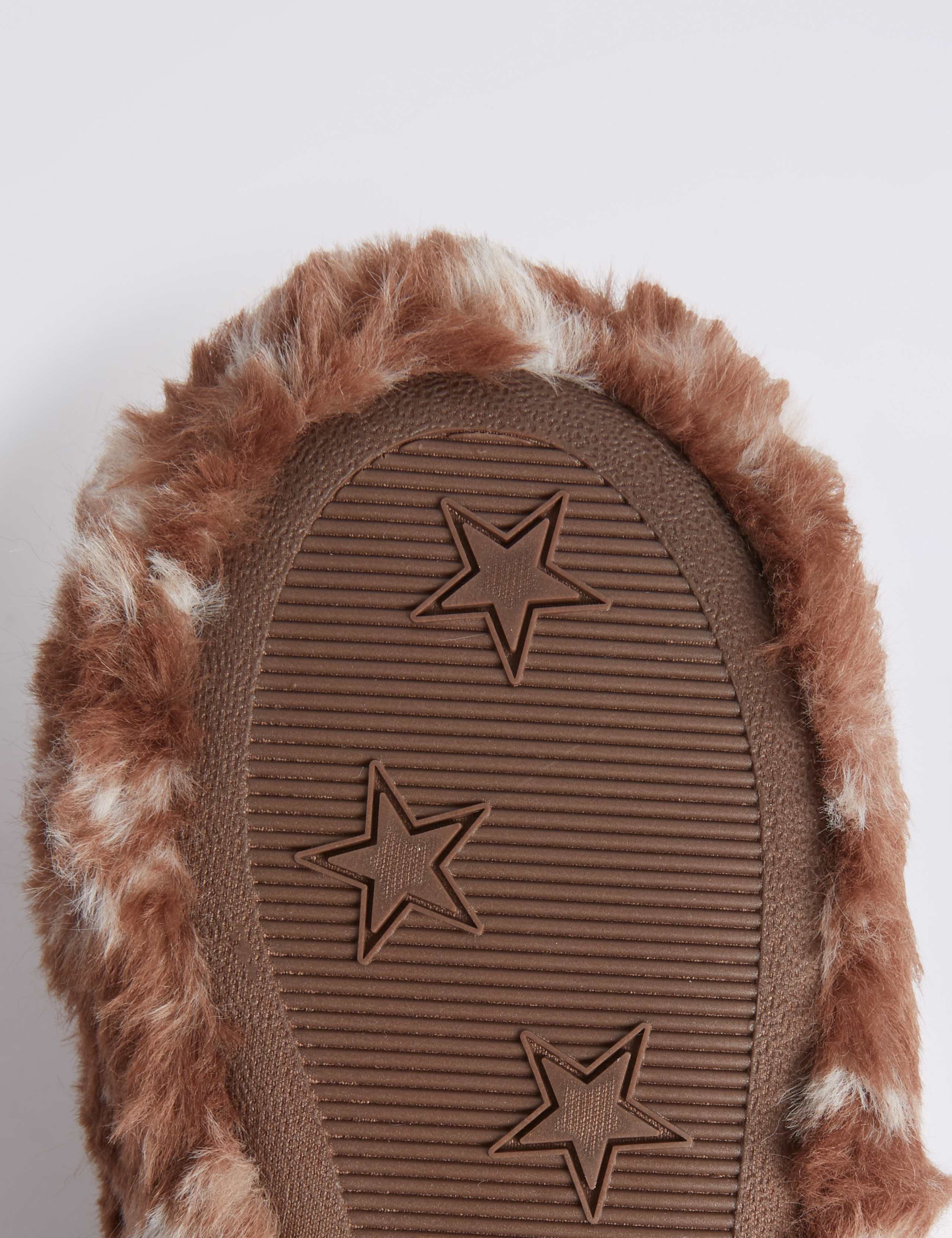 Kids' Reindeer Boot Slippers (5 Small - 6 Large) 5 of 5