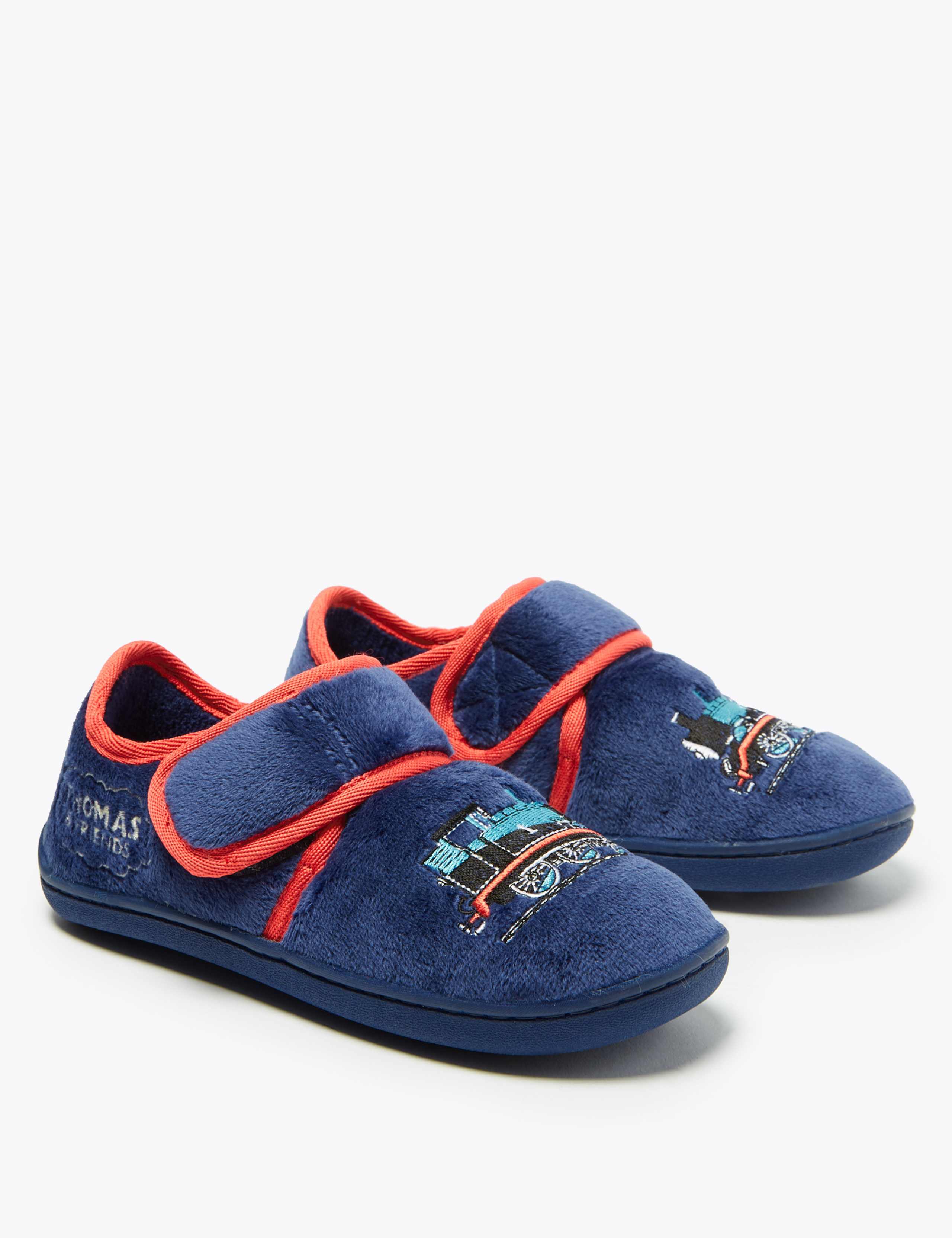 Kids' Thomas & Friends™ Riptape Slippers (5 Small - 12 Small) 1 of 5