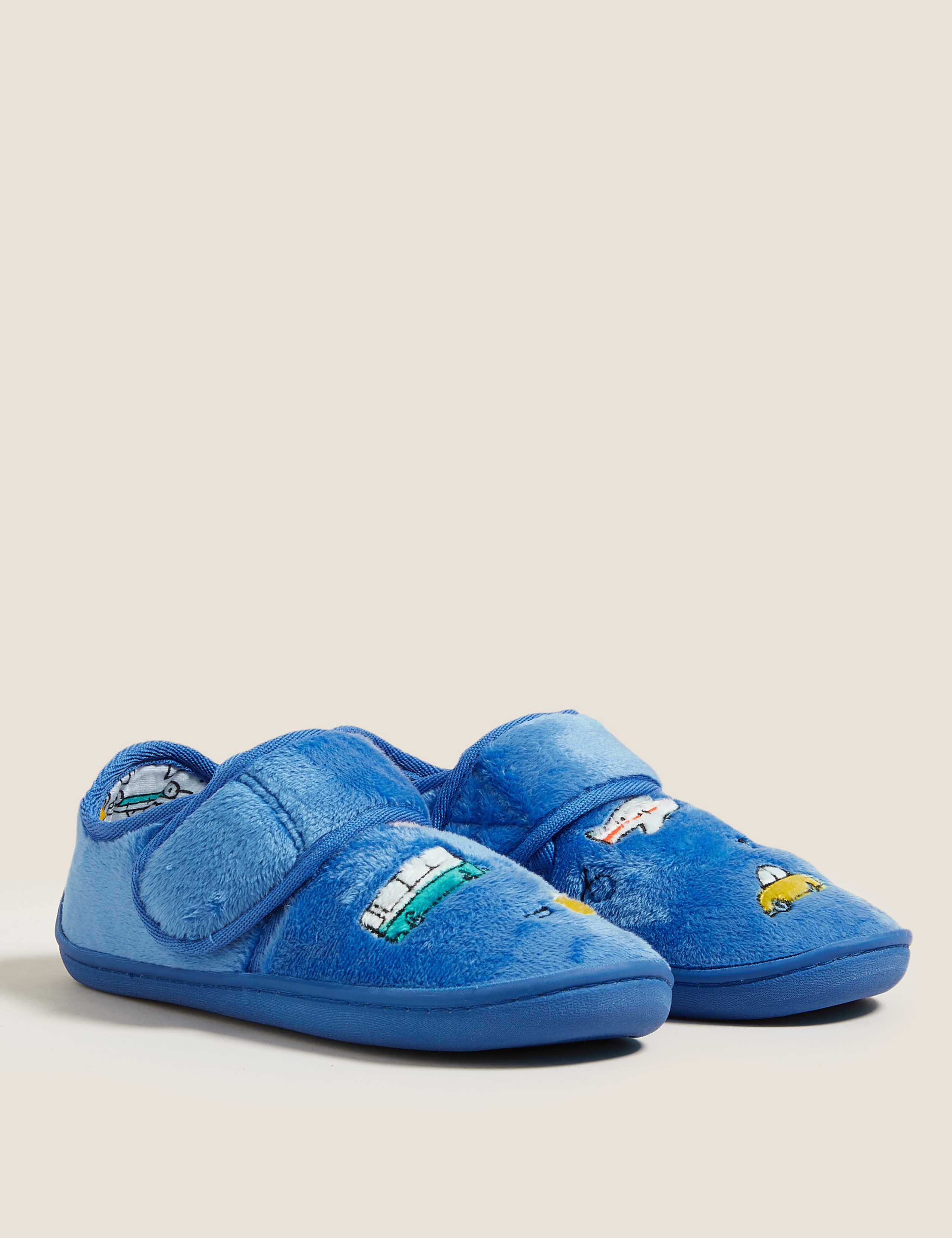 Kids' Transport Riptape Slippers (5 Small - 12 Small) 1 of 5