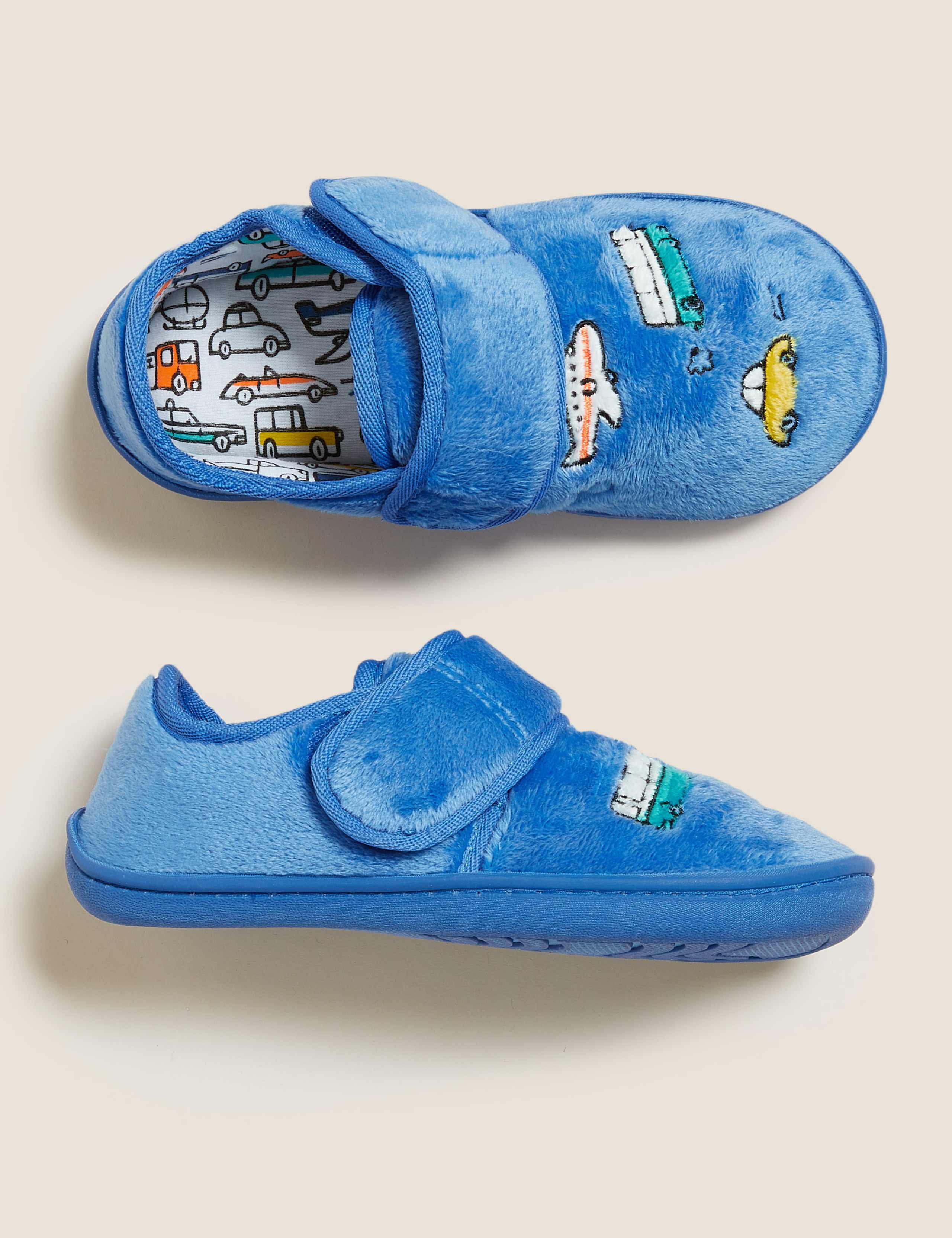Kids' Transport Riptape Slippers (5 Small - 12 Small) 2 of 5