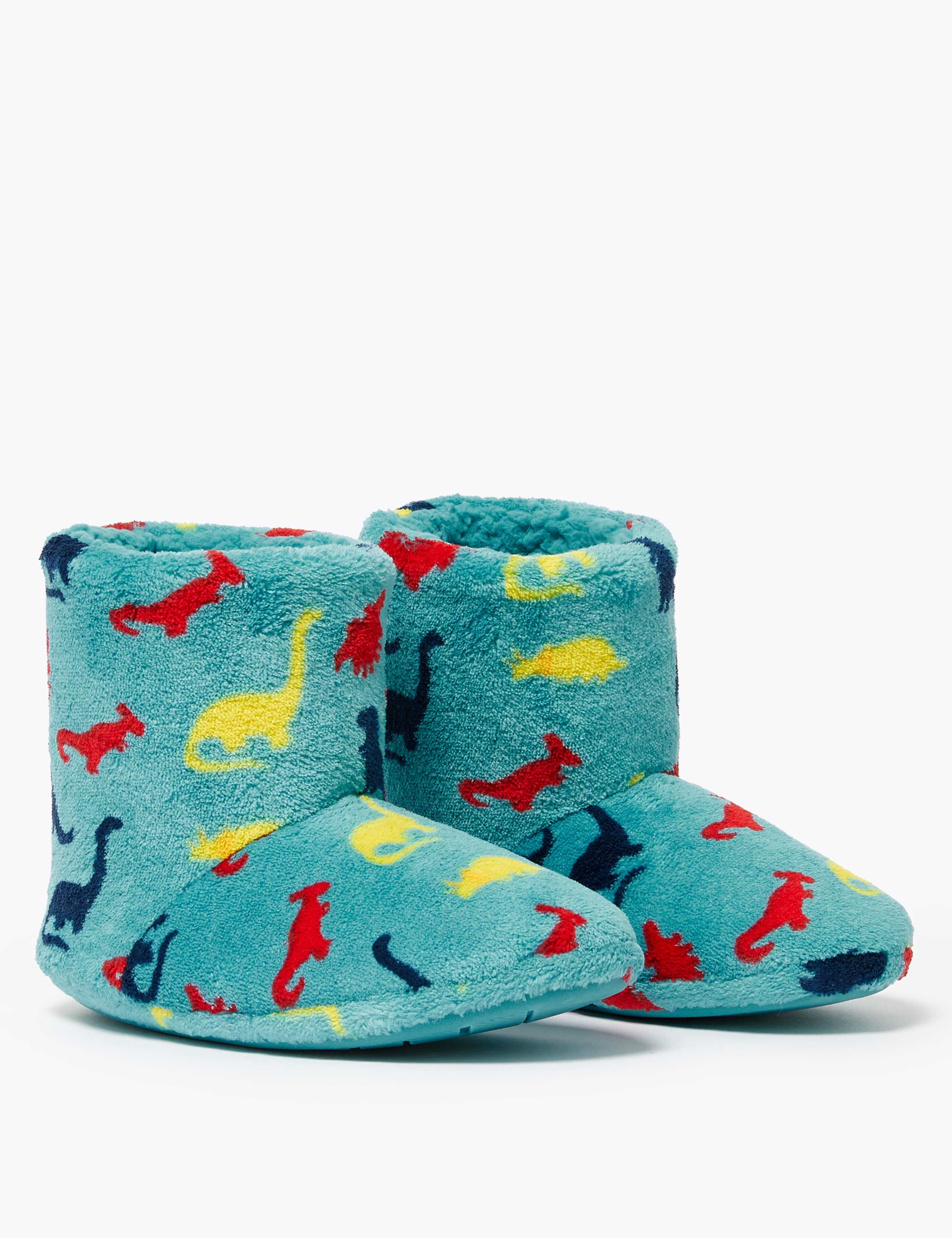 Kids' Dinosaur Slipper Boots (5 Small - 12 Small) 1 of 5