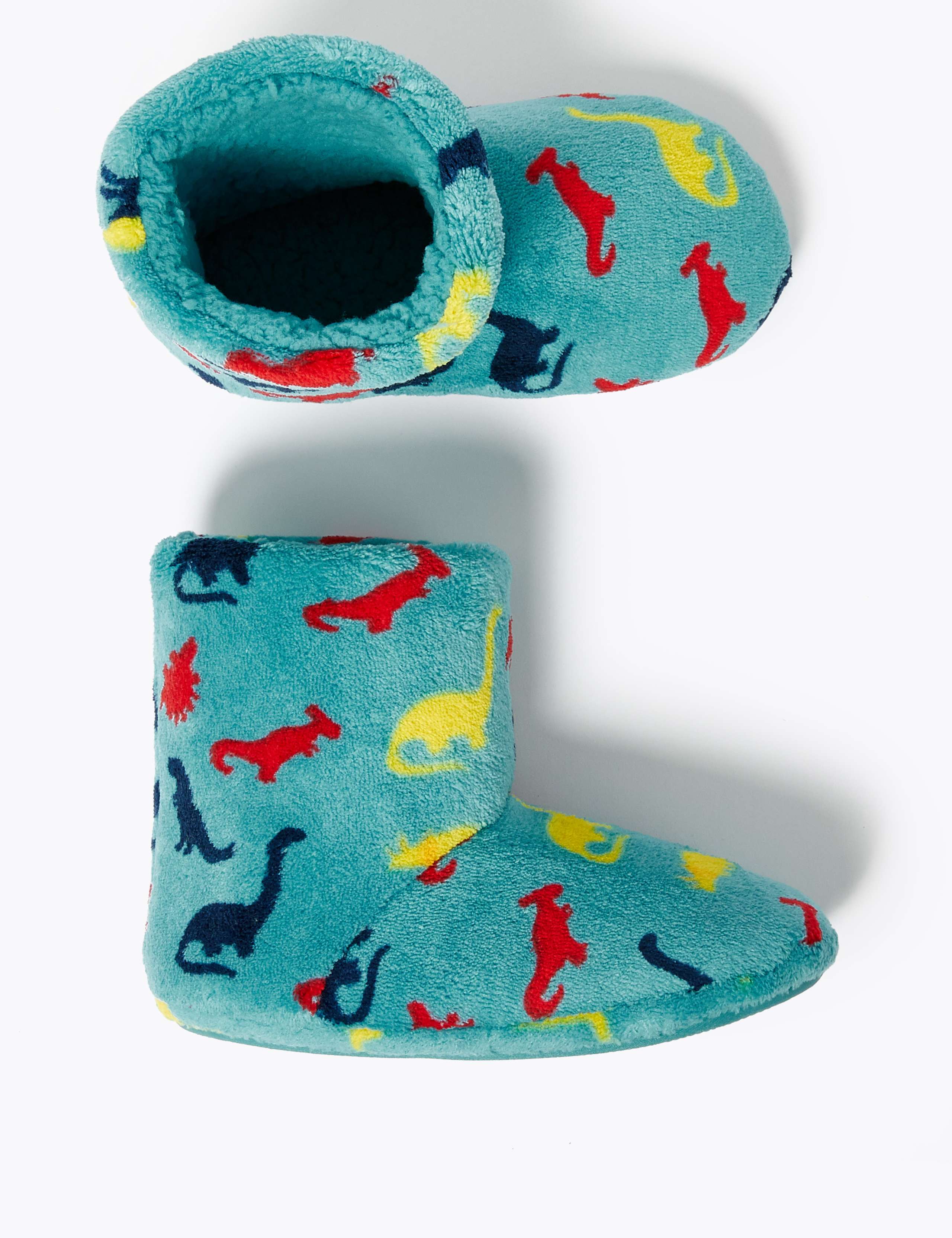 Kids' Dinosaur Slipper Boots (5 Small - 12 Small) 2 of 5