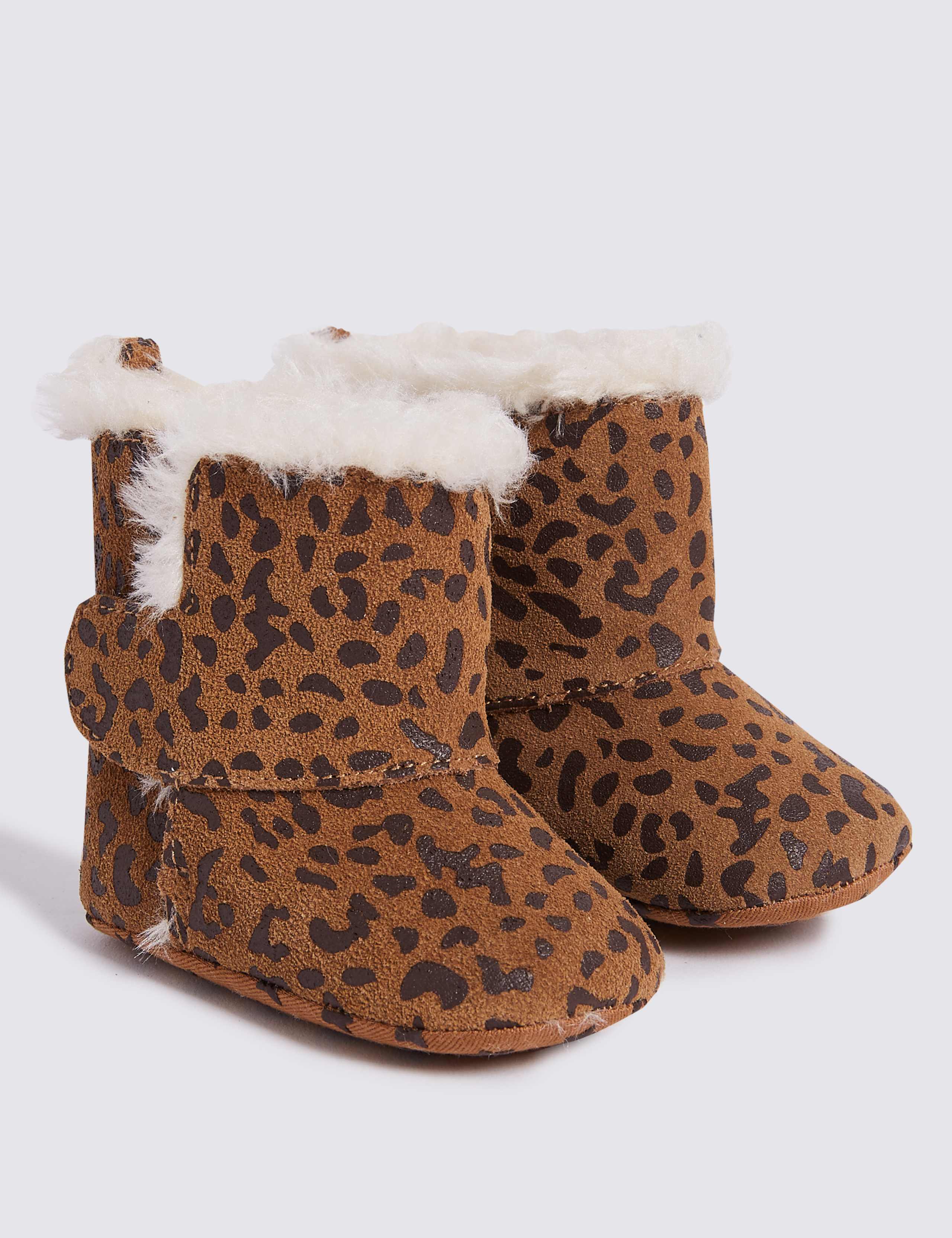 Baby Suede Booties 1 of 4