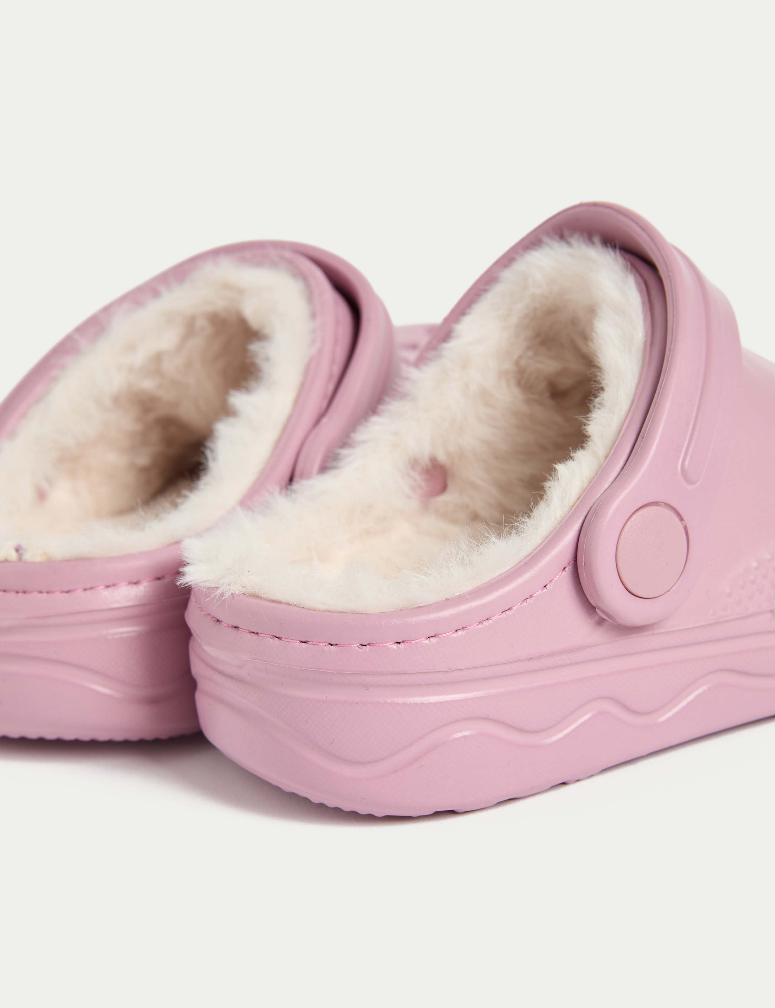 Kids' Faux Fur Lined Clogs (4 Small - 7 Large) 3 of 4