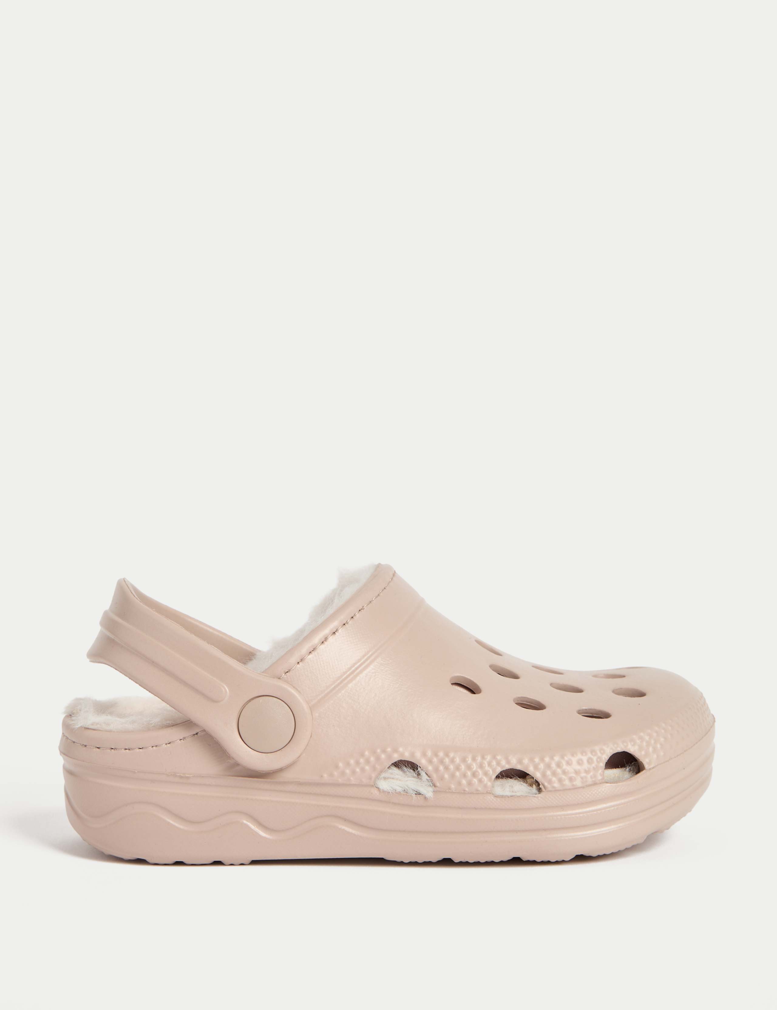 Kids' Faux Fur Lined Clogs (4 Small - 7 Large) 1 of 4