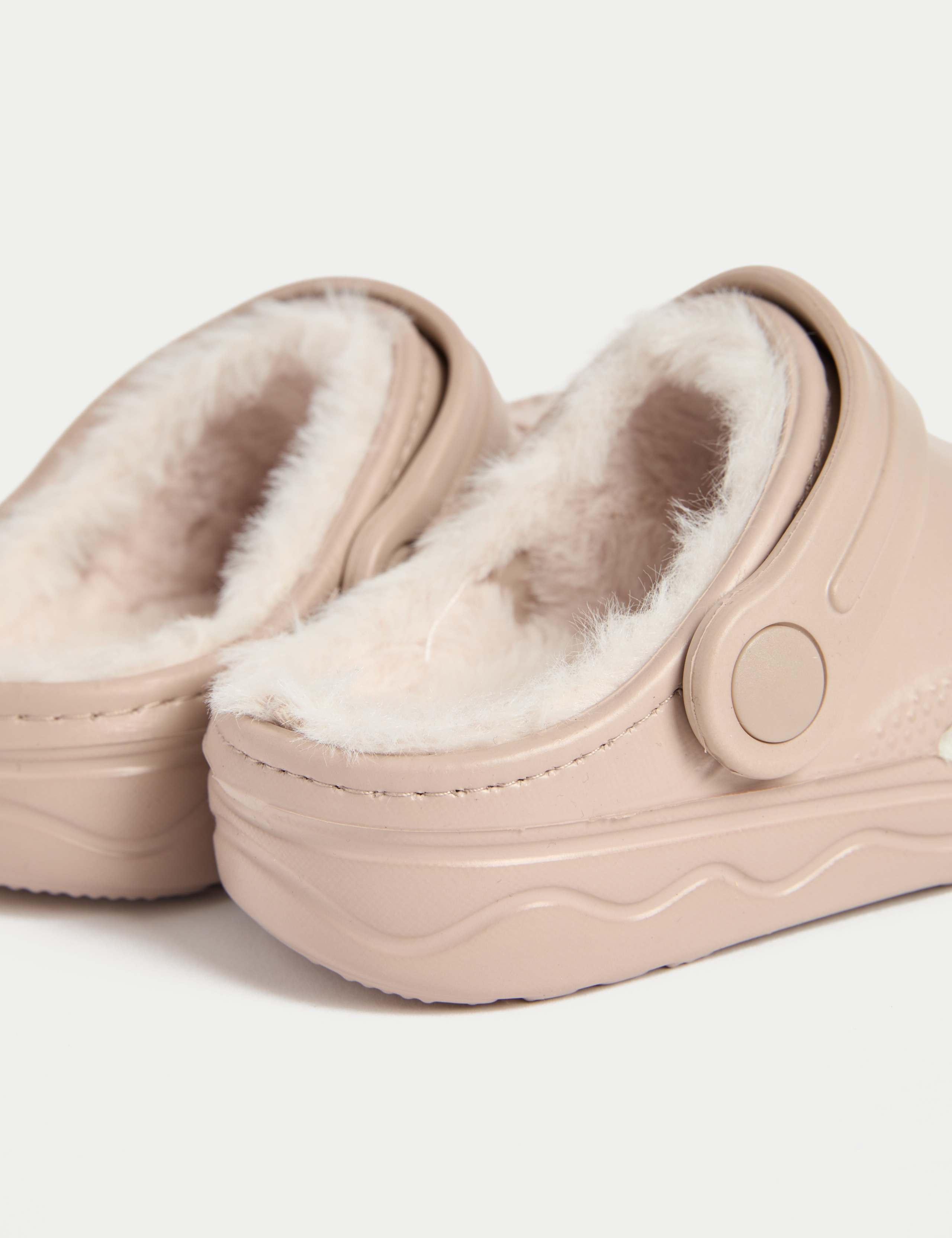 Kids' Faux Fur Lined Clogs (4 Small - 7 Large) 3 of 4