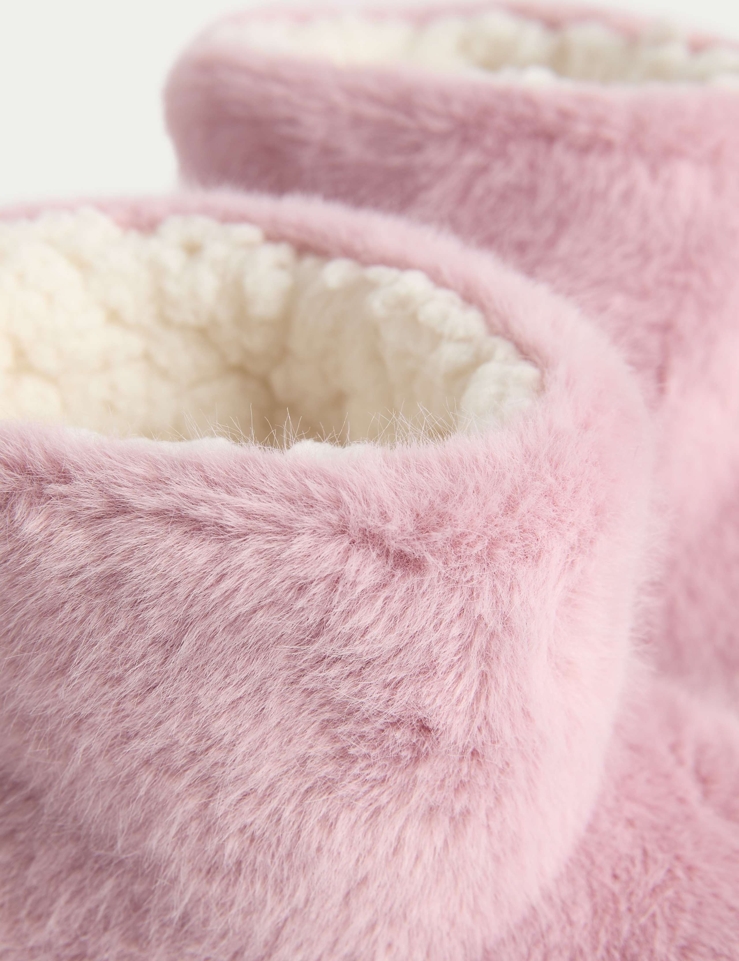 Kids' Faux Fur Slipper Boots (4 Small - 7 Large) 3 of 4