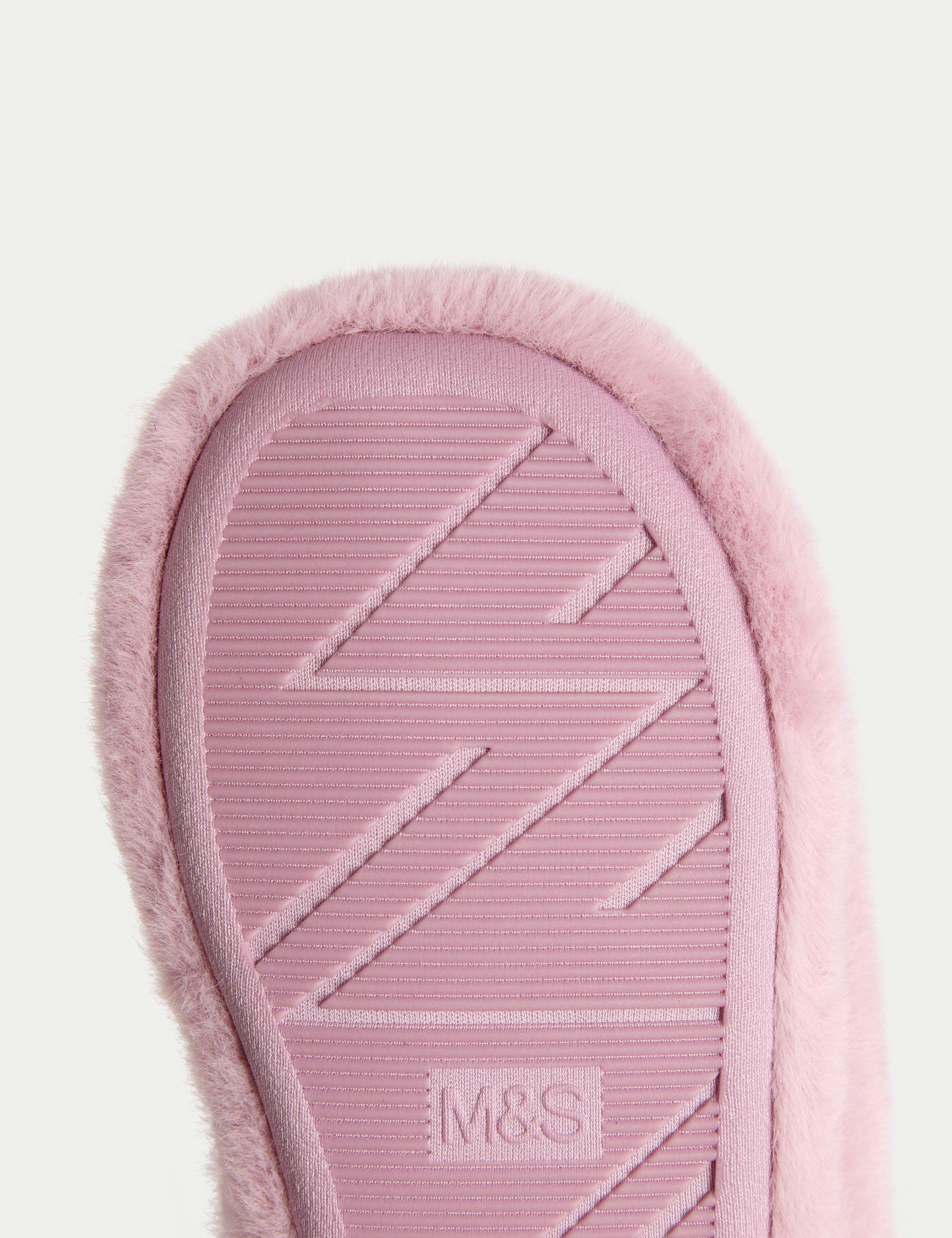 Kids' Faux Fur Slipper Boots (4 Small - 7 Large) 4 of 4