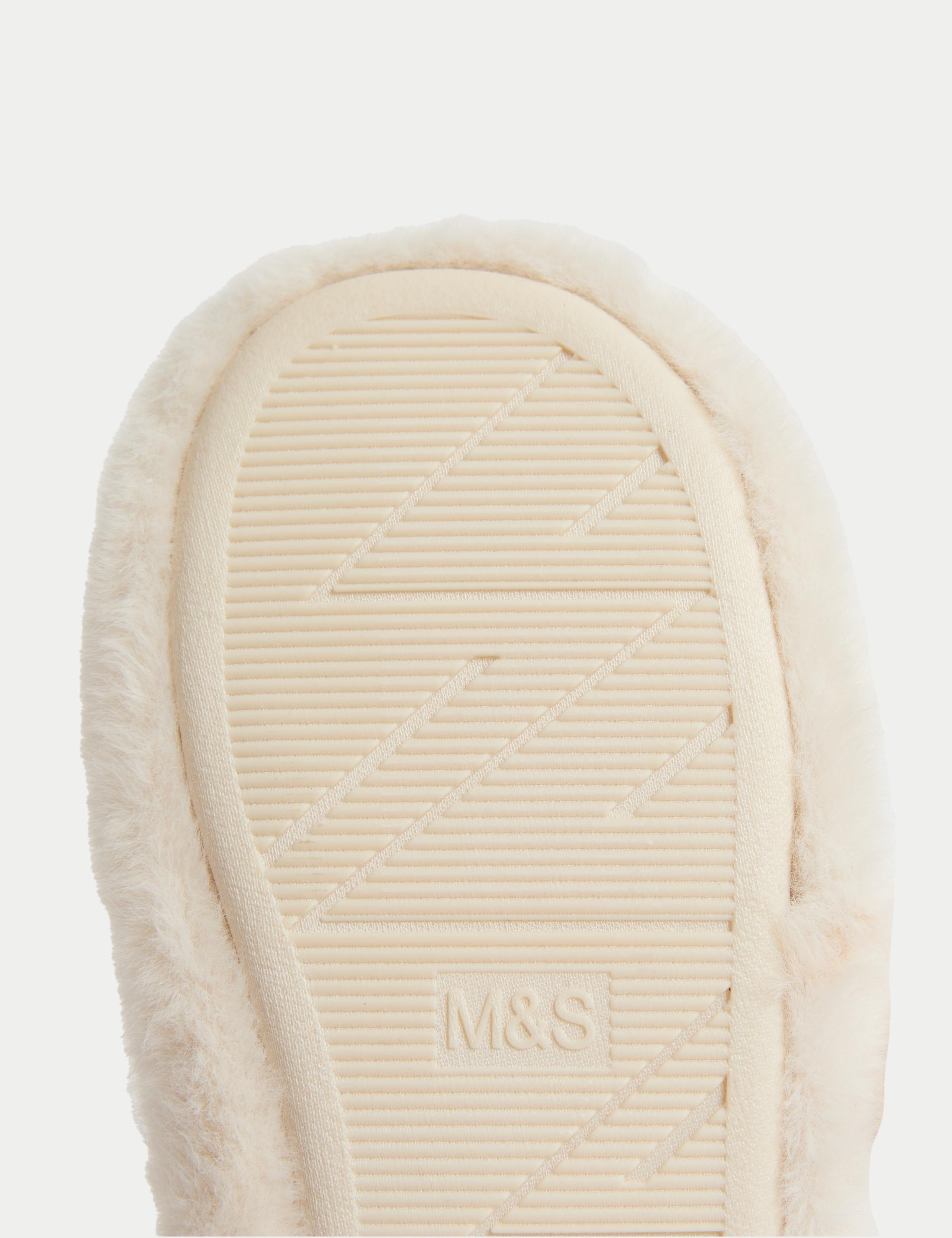 Kids' Bow Riptape Slippers (4 Small - 13 Small) 4 of 4