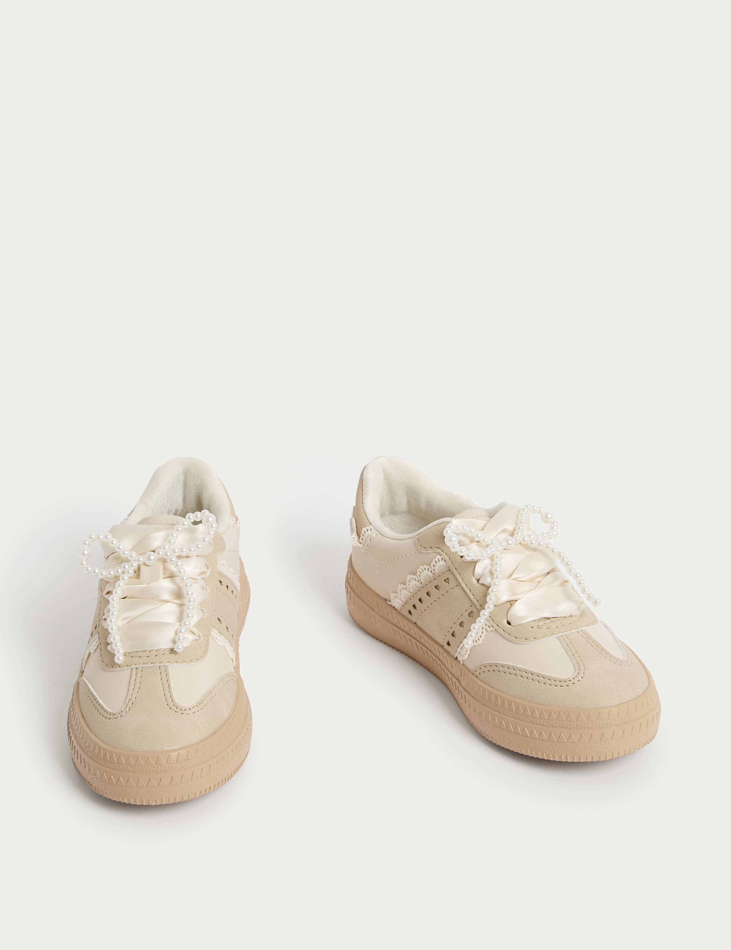 Kids' Lace Detail Trainers (9 Small - 7 Large) 2 of 4